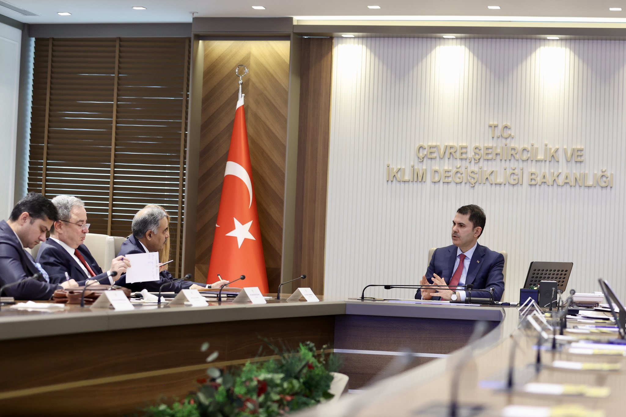 COP31 President Kurum Meets with D-8 Secretary-General Mahmoud