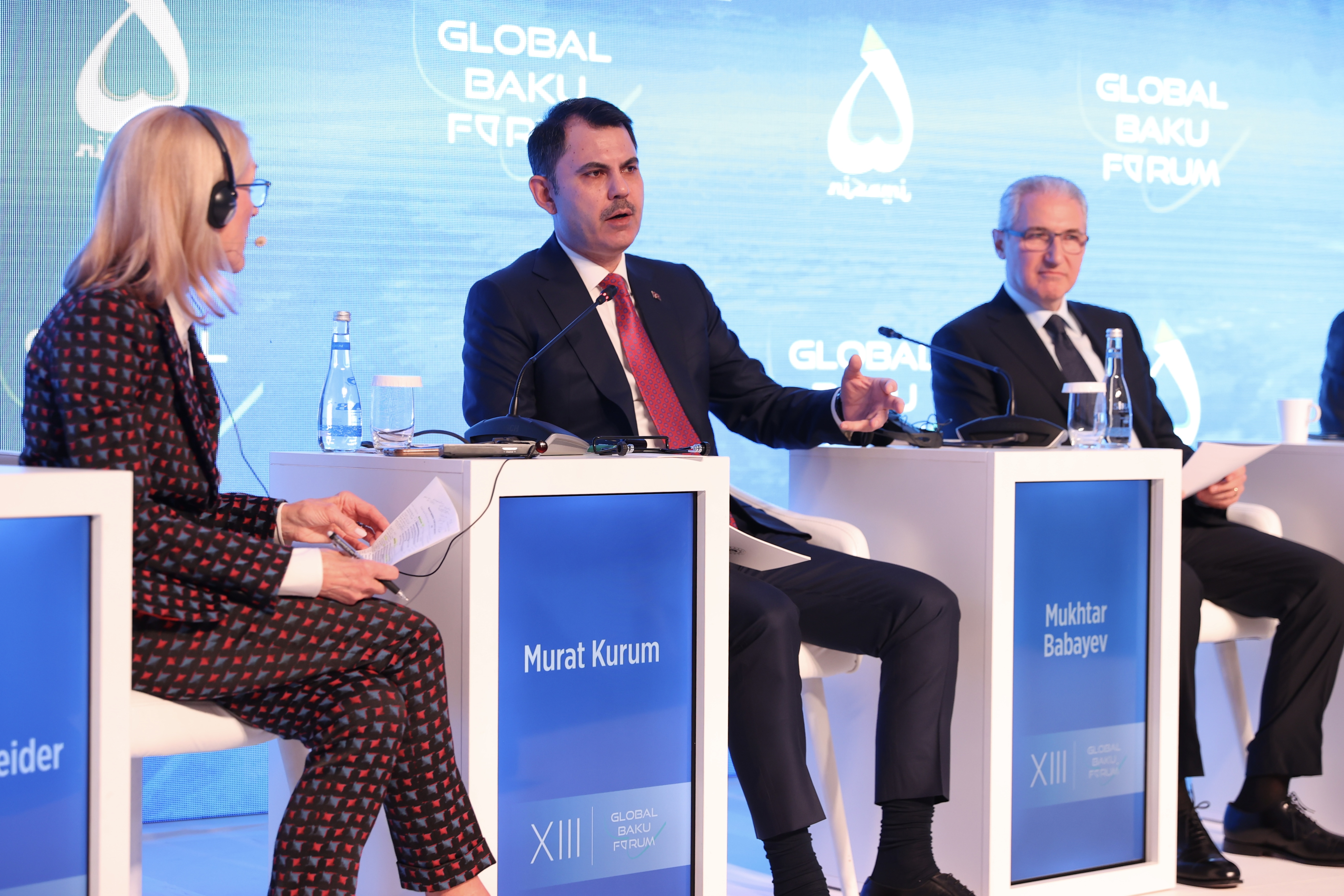 COP31 President Kurum Attends Global Baku Forum