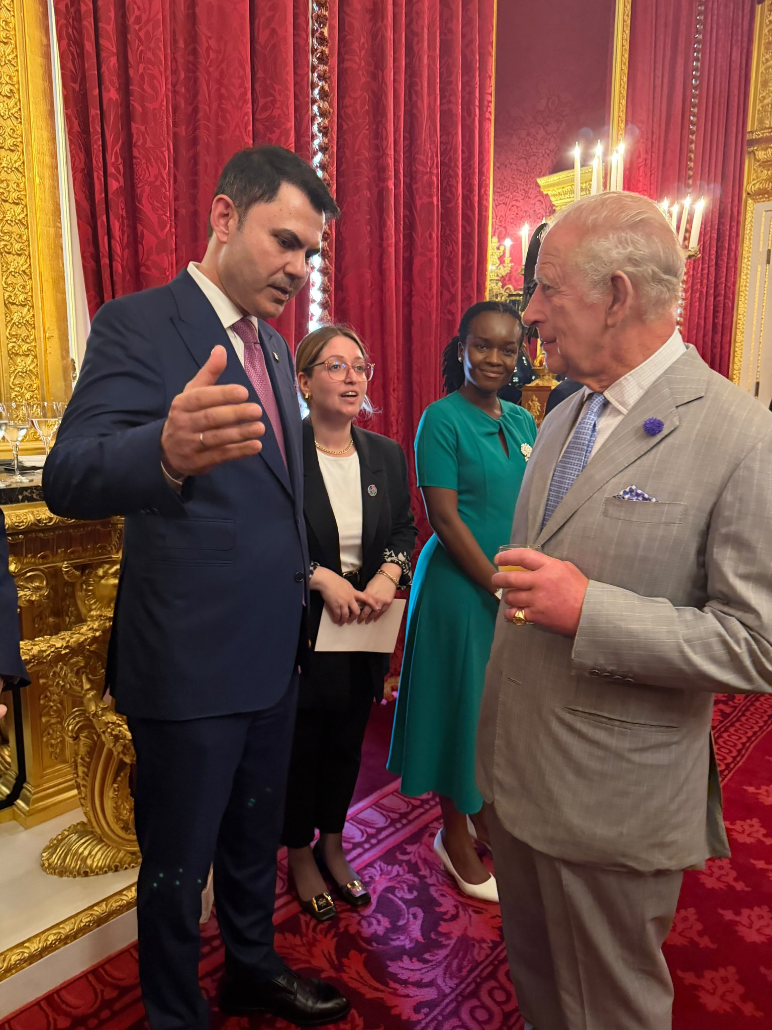 COP31 President-Designate and Minister of Environment, Urbanization and Climate Change Kurum Attends Reception Hosted by King Charles III