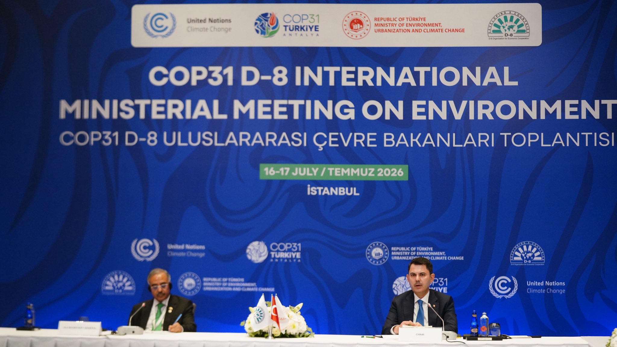 D-8 Representatives Gather in Istanbul for COP31 Discussions