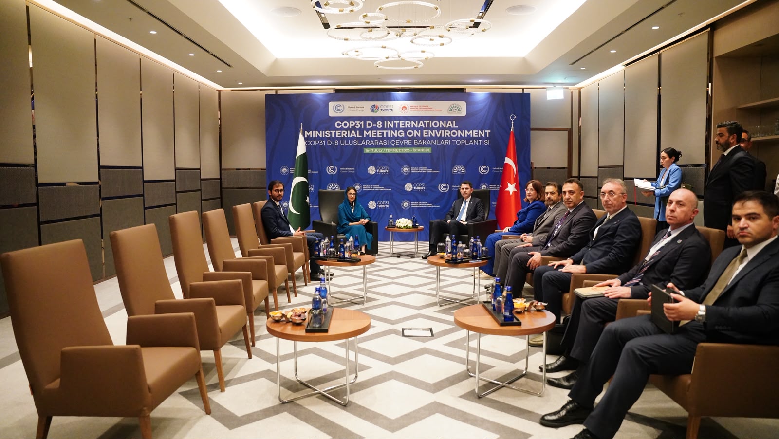 D-8 Representatives Gather in Istanbul for COP31 Discussions