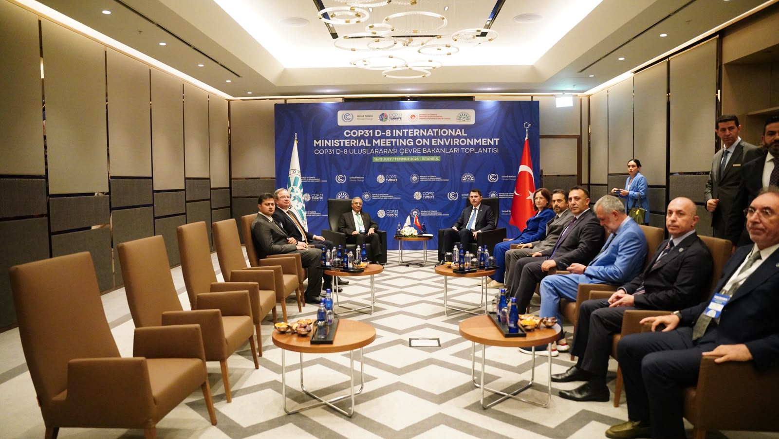 D-8 Representatives Gather in Istanbul for COP31 Discussions