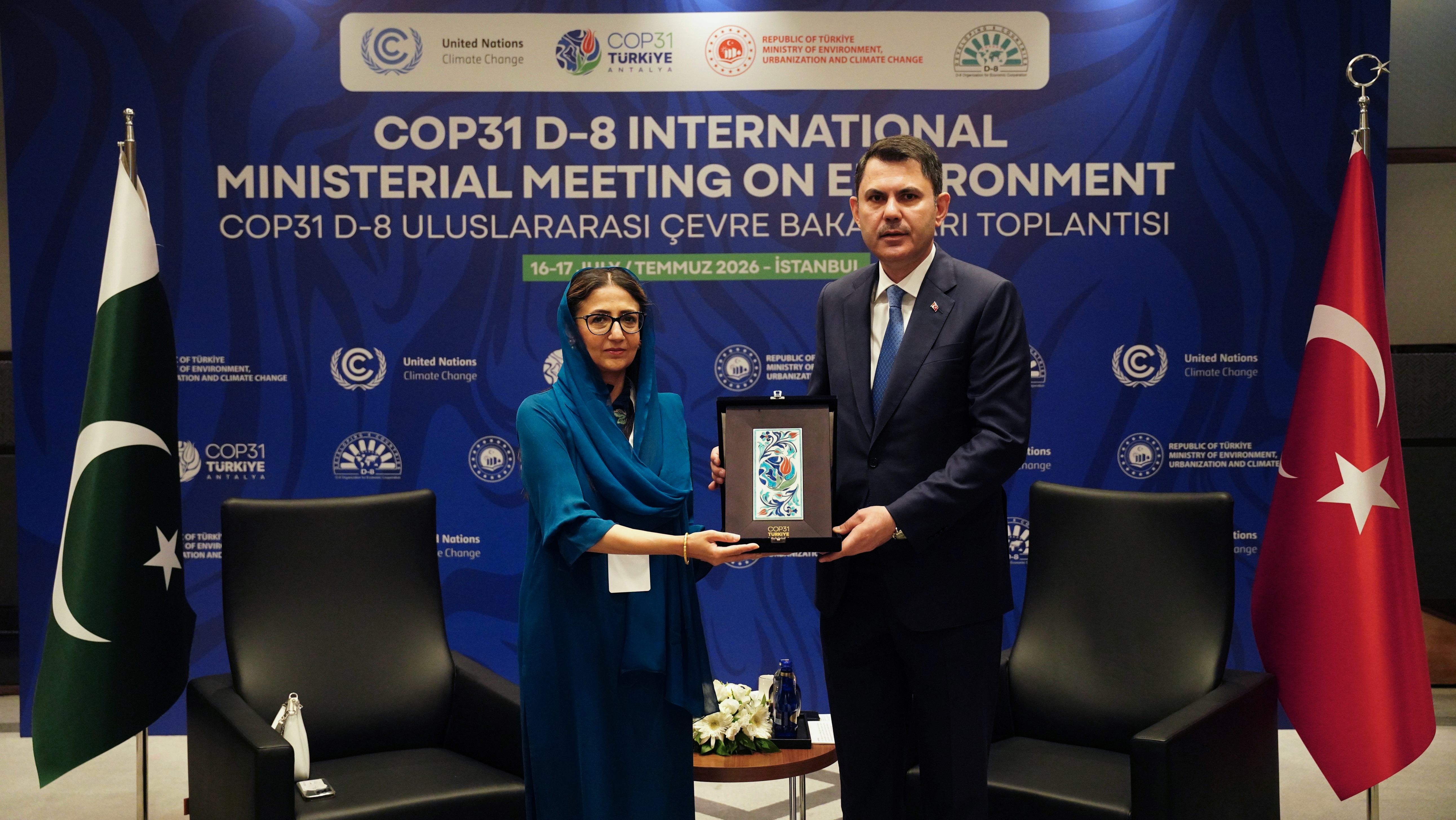 D-8 Representatives Gather in Istanbul for COP31 Discussions