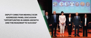 Deputy Director Mehrali Ecer Addresses Panel Discussion “Opportunities in Green Growth and the Roadmap to Success”