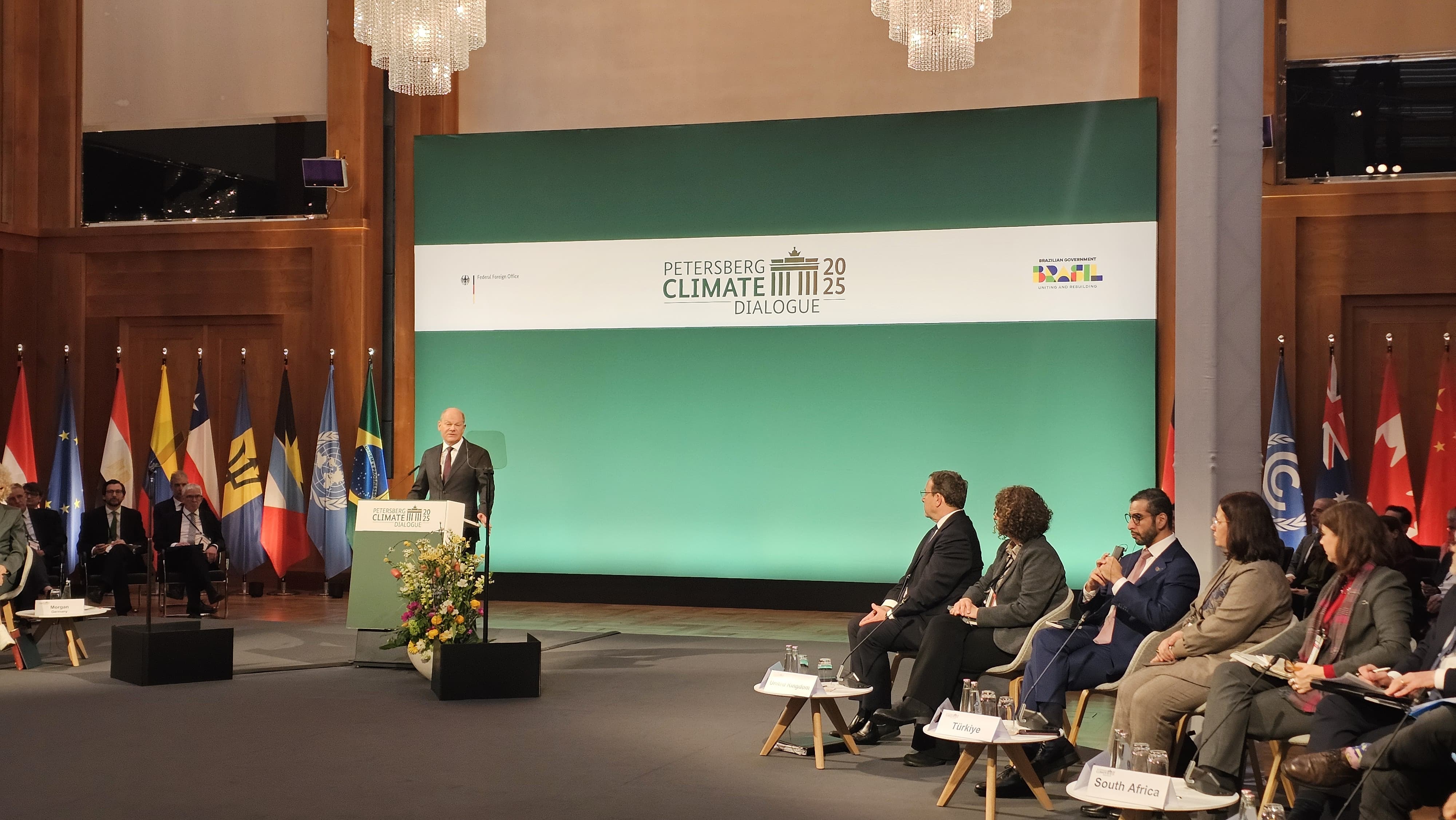 Deputy Minister of Environment, Urbanization, and Climate Change Varank and Director of Climate Change Hasar Attend the 16th Petersberg Climate Dialogue