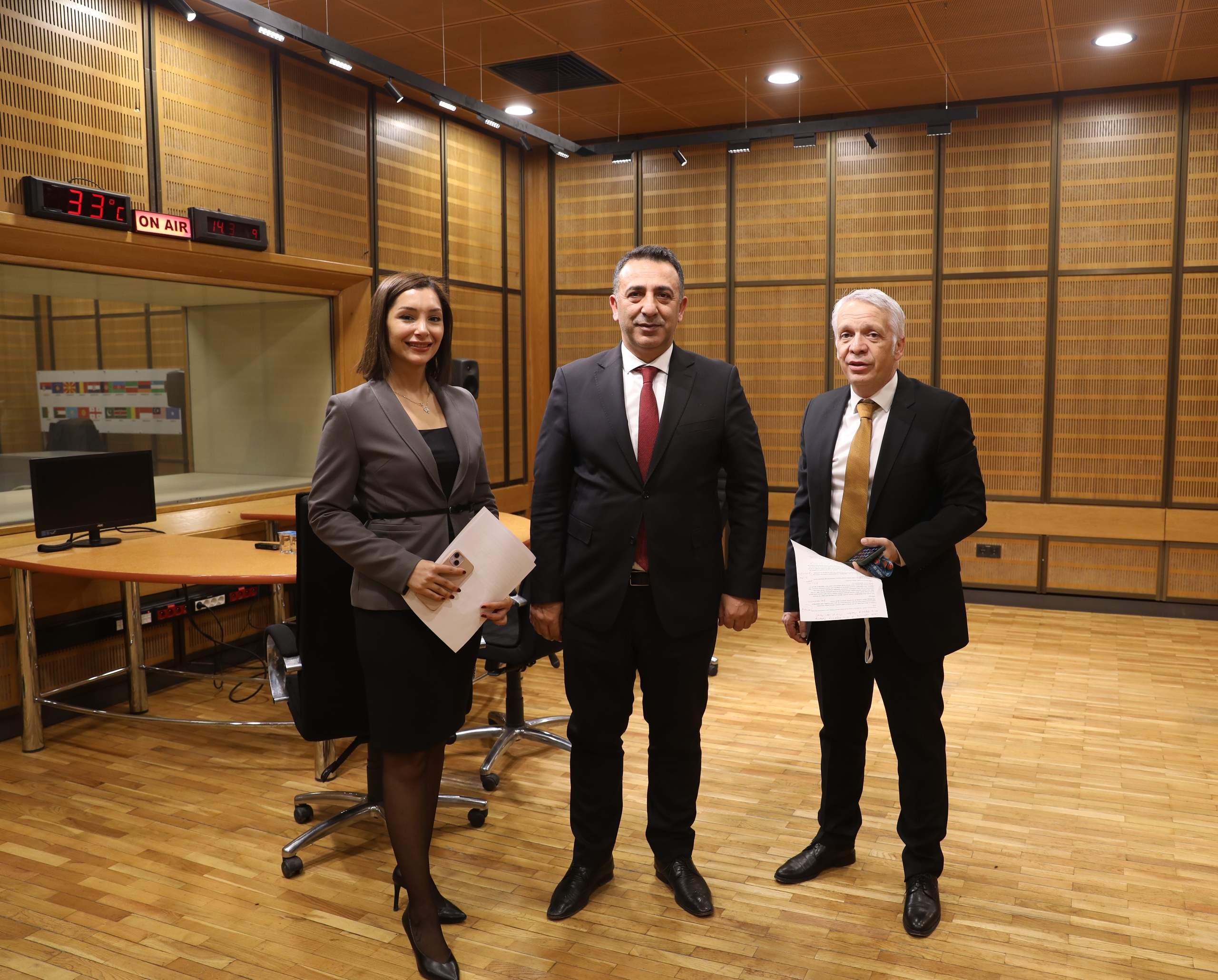  Director of Climate Change Hasar Appears on Voice of Türkiye Radio