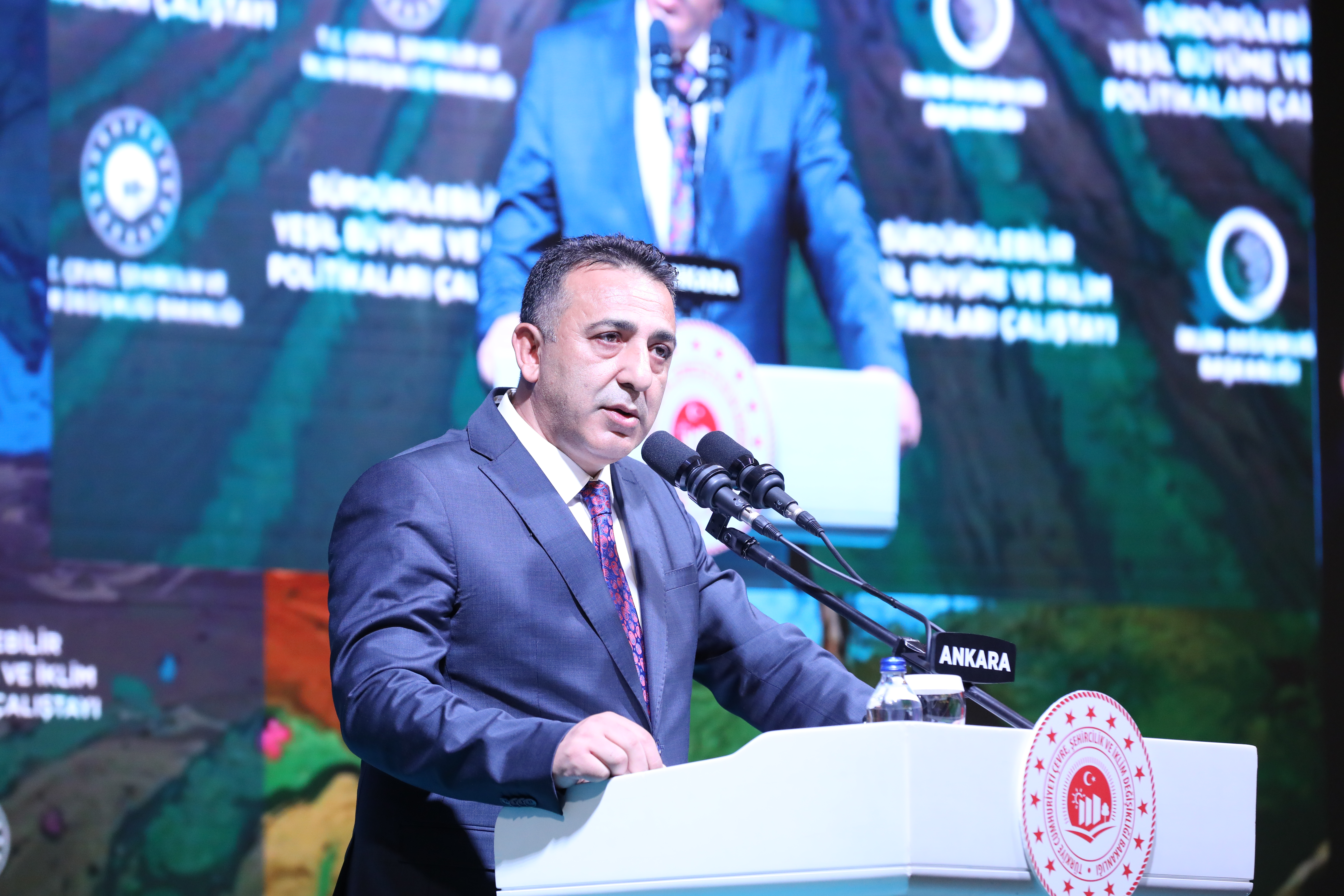 Director Hasar Delivers the Opening Address at the Sustainable Green Growth and Climate Policies Workshop