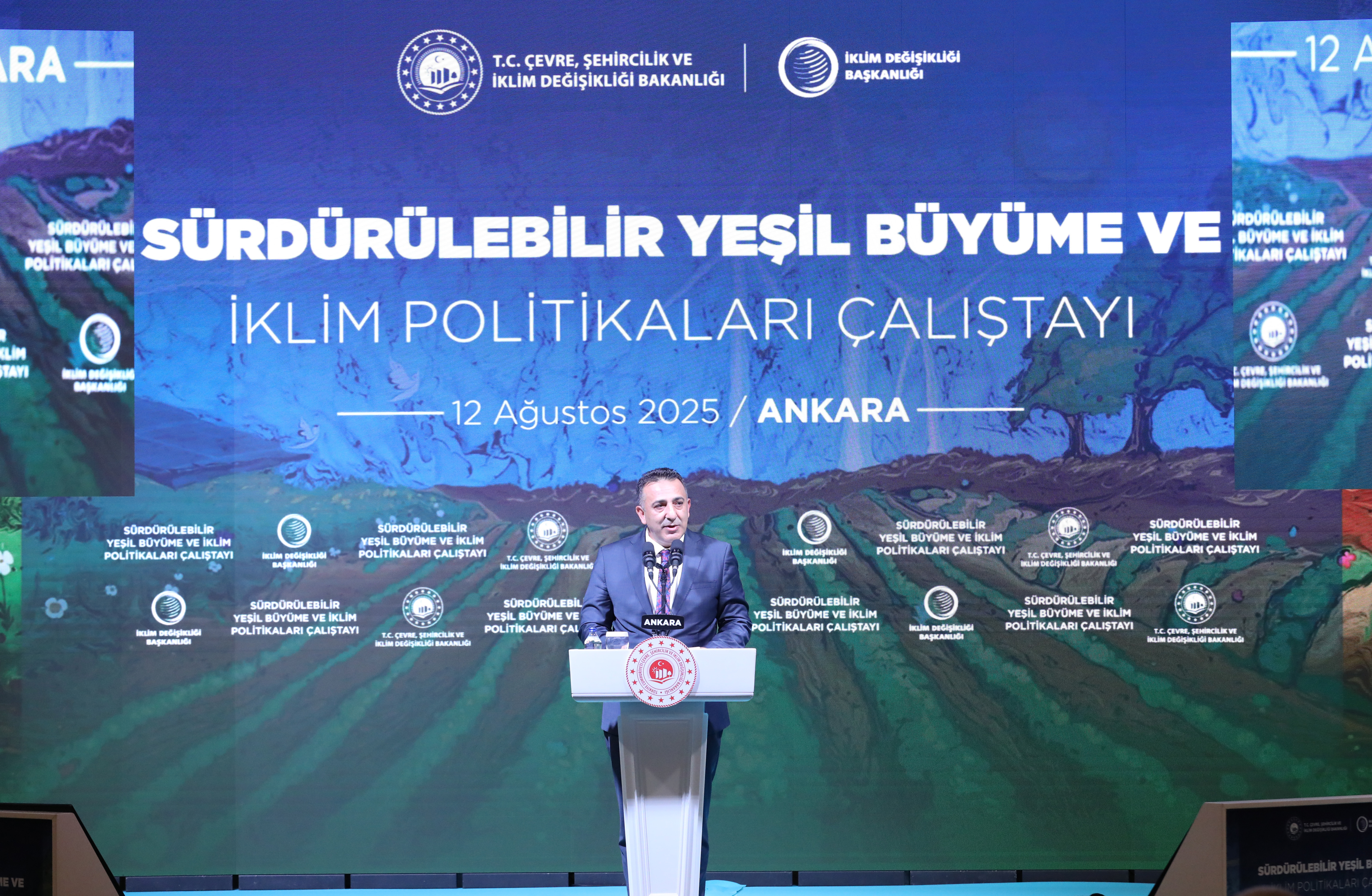 Director Hasar Delivers the Opening Address at the Sustainable Green Growth and Climate Policies Workshop