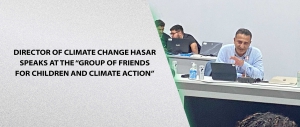 Director of Climate Change Hasar Speaks at the “Group of Friends for Children and Climate Action”