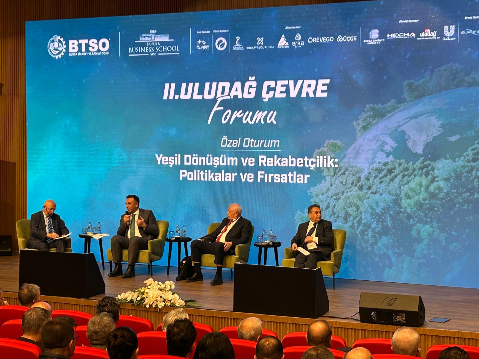 Director of Climate Change Hasar Speaks at a Special Session of the 2nd Uludağ Environment Forum