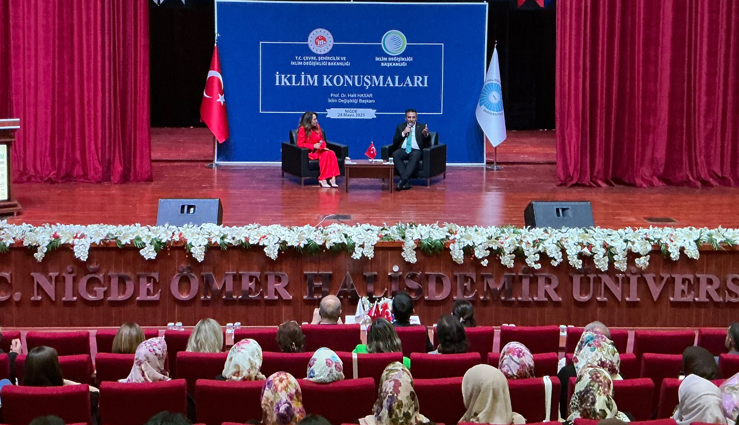 Director of Climate Change Hasar Meets Residents of Niğde at the “Climate Talks” Program