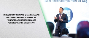Director of Climate Change Hasar Delivers Opening Address at “A New Era Through Climate Policies” Panel Discussion