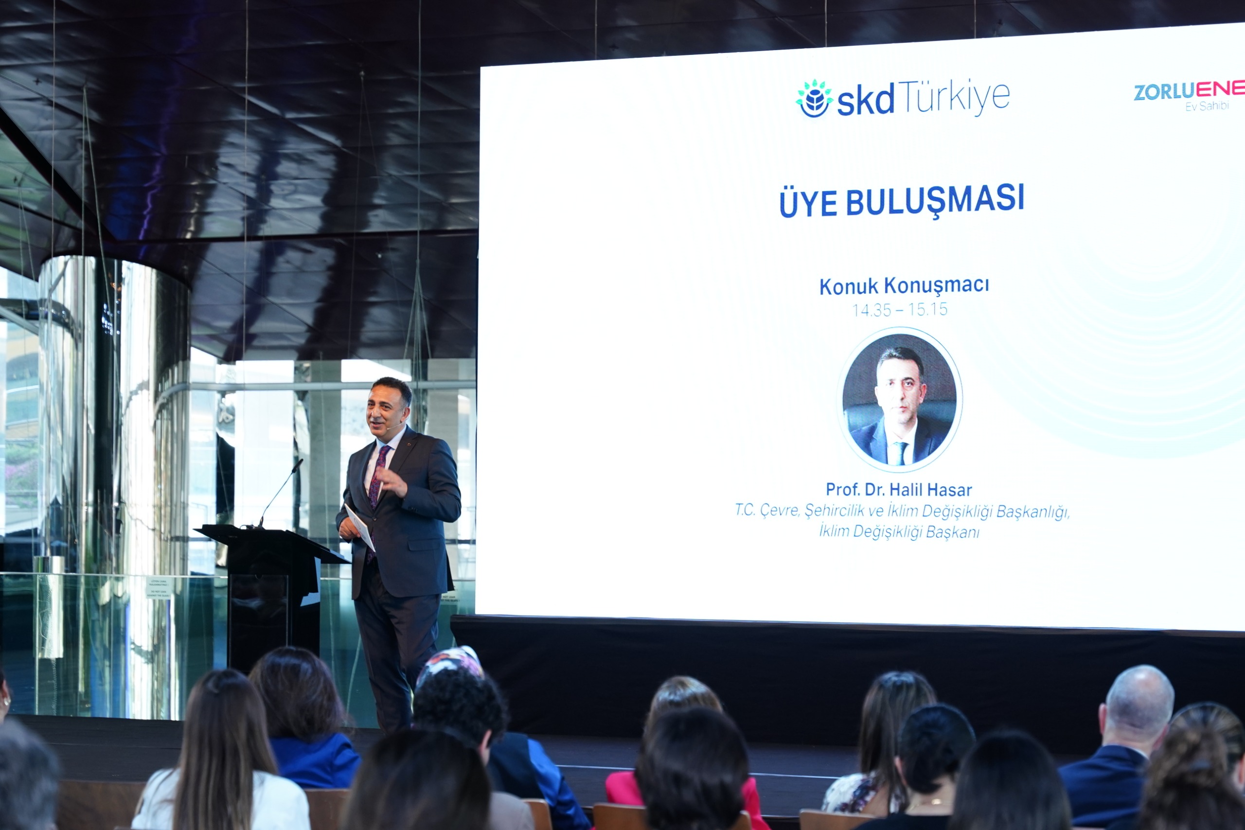 Director of Climate Change Hasar Delivers Opening Address at “A New Era Through Climate Policies” Panel Discussion