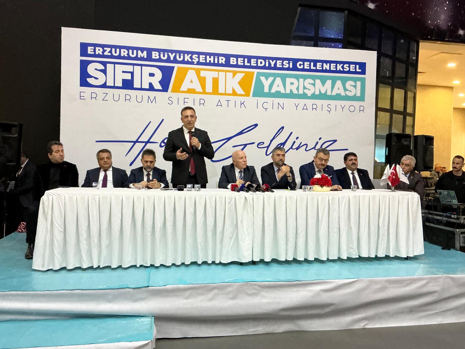 Director of Climate Change Hasar attends the “Traditional Zero Waste Competition Awards Ceremony” in Erzurum