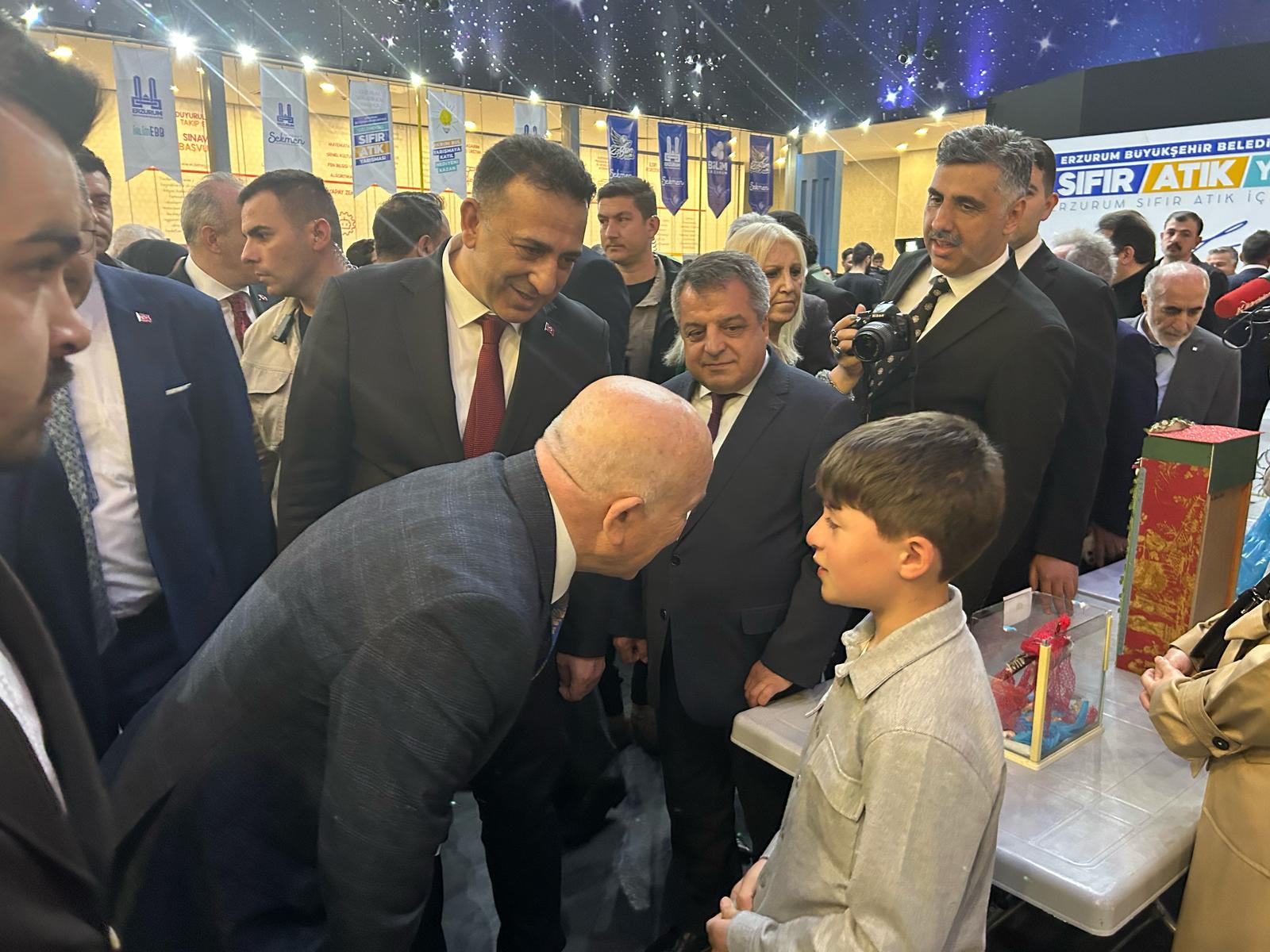 Director of Climate Change Hasar attends the “Traditional Zero Waste Competition Awards Ceremony” in Erzurum