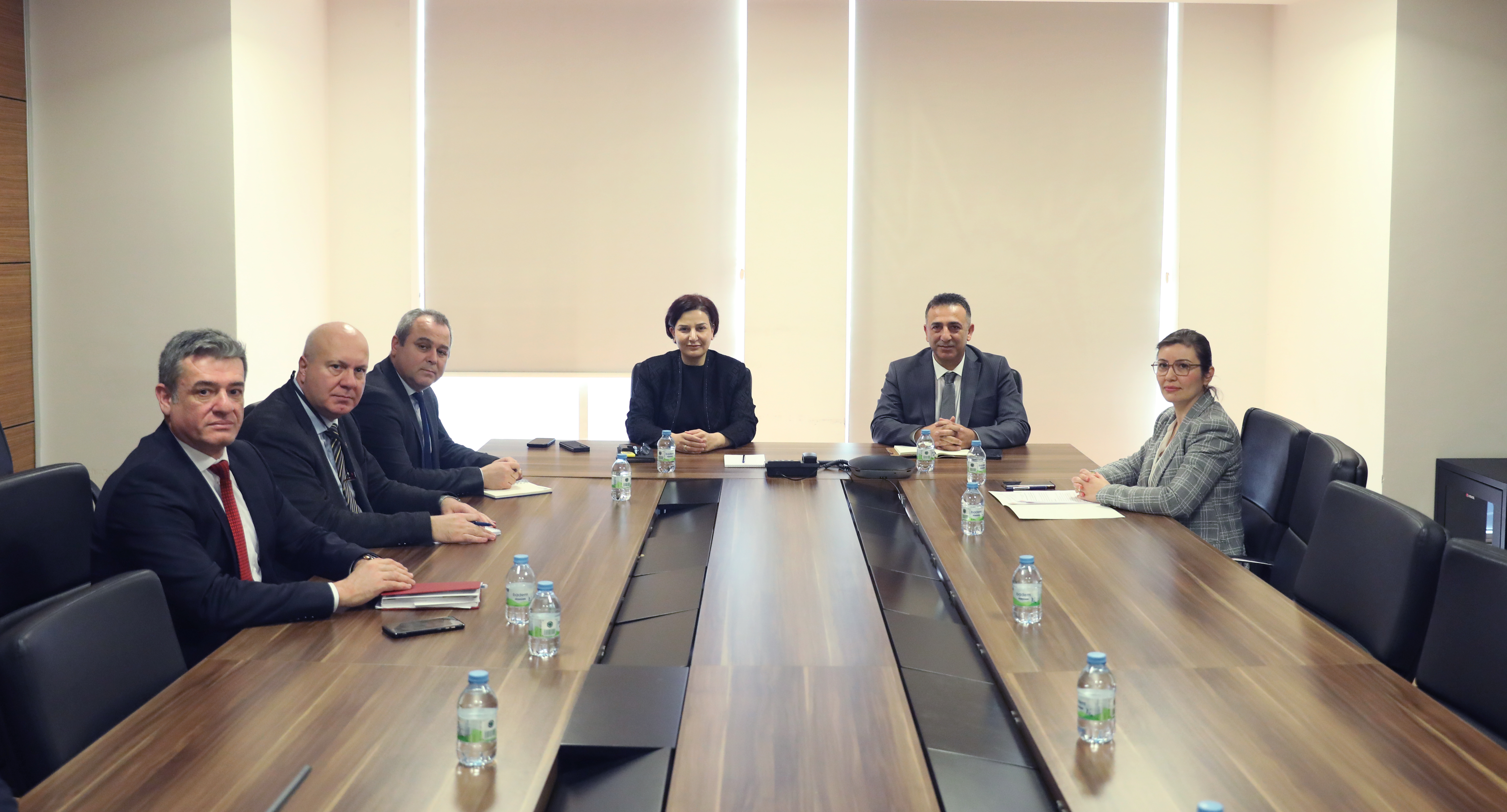 Director of Climate Change Hasar Visits Director General of Professional Services Aslan