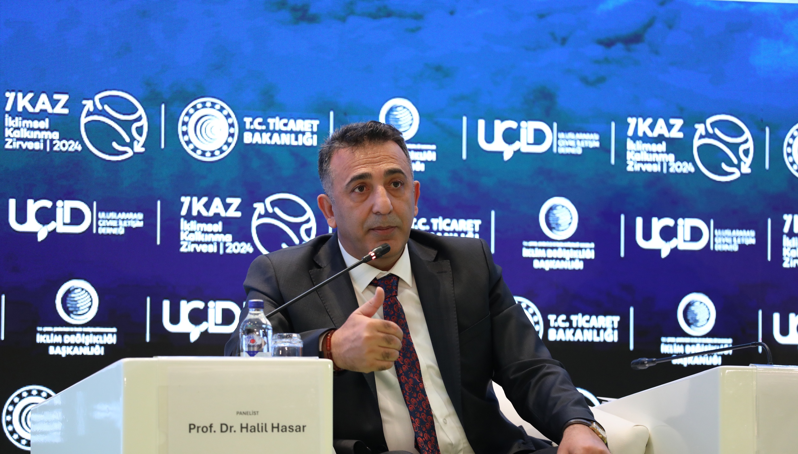 Director of Climate Change Hasar Attends Climate Development Summit