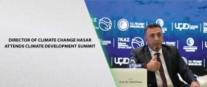 Director of Climate Change Hasar Attends Climate Development Summit