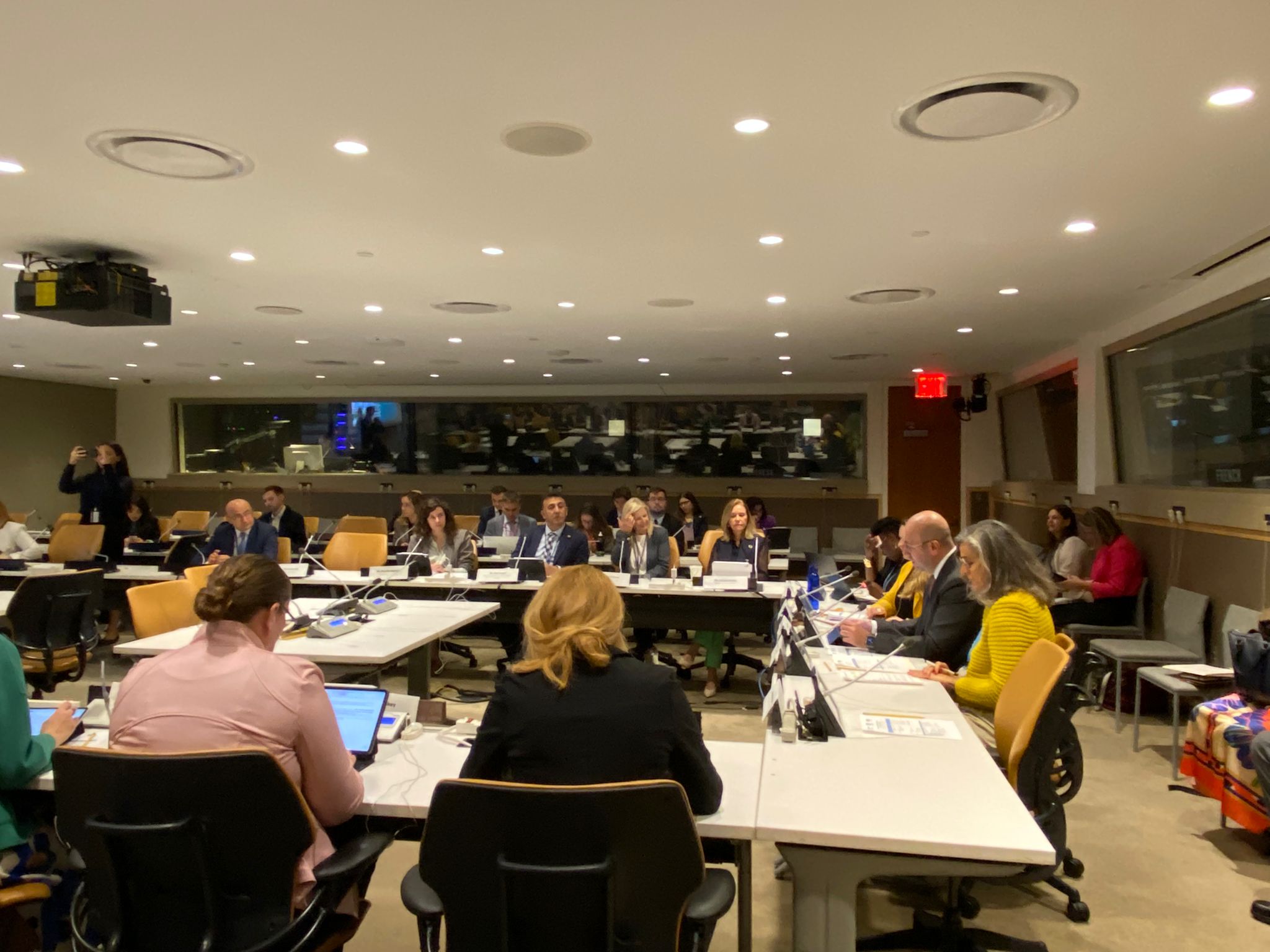 Director of Climate Change Prof. Halil Hasar Attends Session on 