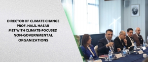 Director of Climate Change Prof. Halil Hasar Met with Climate-Focused Non-Governmental Organizations