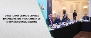 Director of Climate Change Hasar Attends the Chamber of Shipping Council Meeting