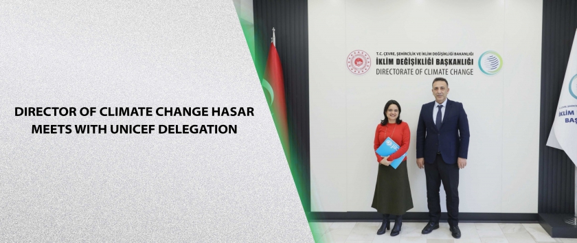 Director of Climate Change Hasar Meets with UNICEF Delegation