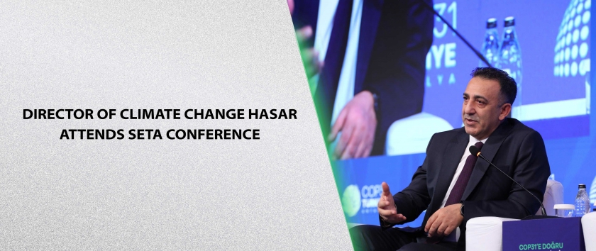 Director of Climate Change Hasar Attends SETA Conference