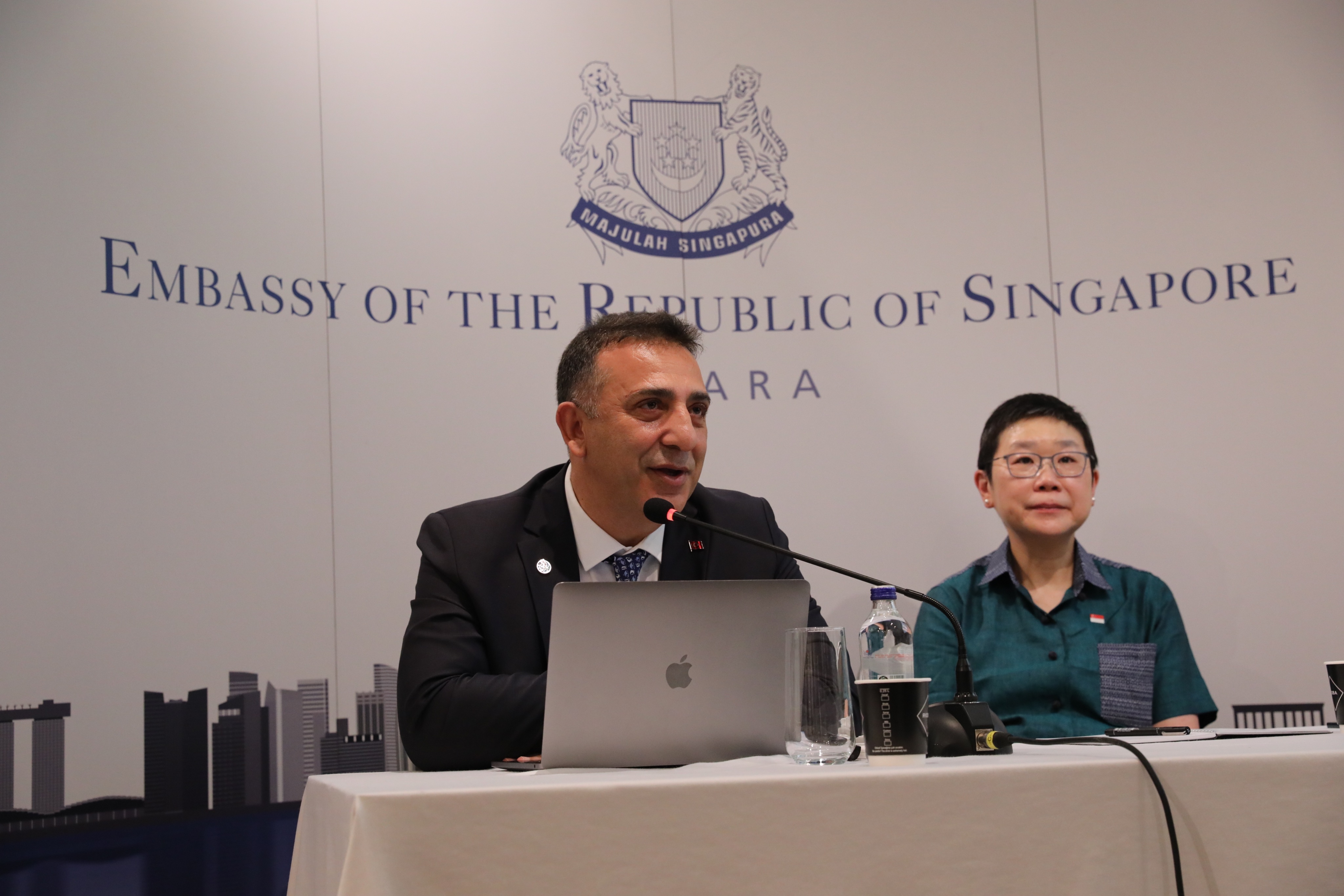 Director of Climate Change Hasar Addresses Singapore Embassy Conference Series