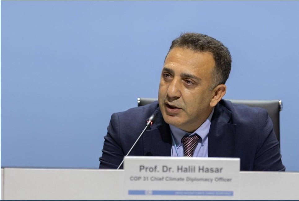 Director of Climate Change Hasar Co-Chairs the “Open-Ended Consultations on COP31 Vision and Priorities”