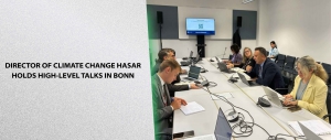 Director of Climate Change Hasar Holds High-Level Talks in Bonn
