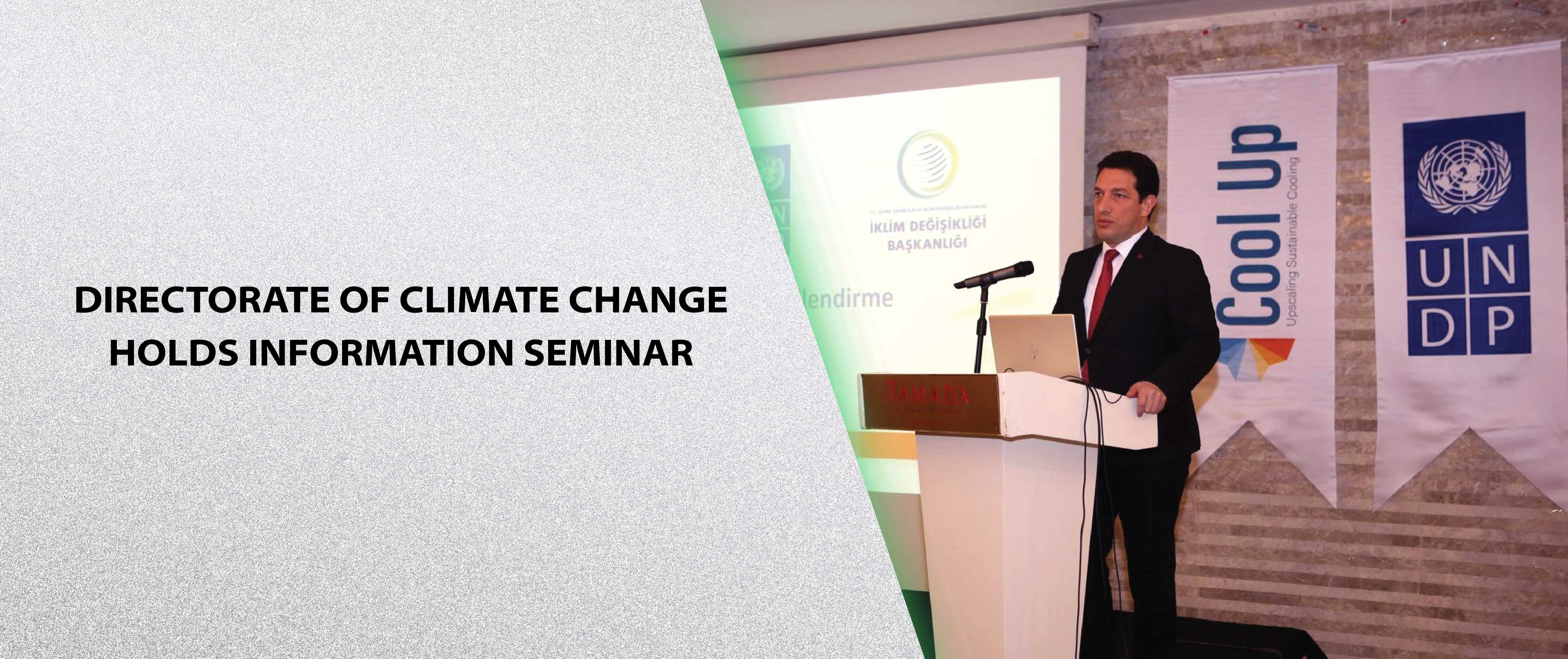 Directorate of Climate Change Holds Information Seminar
