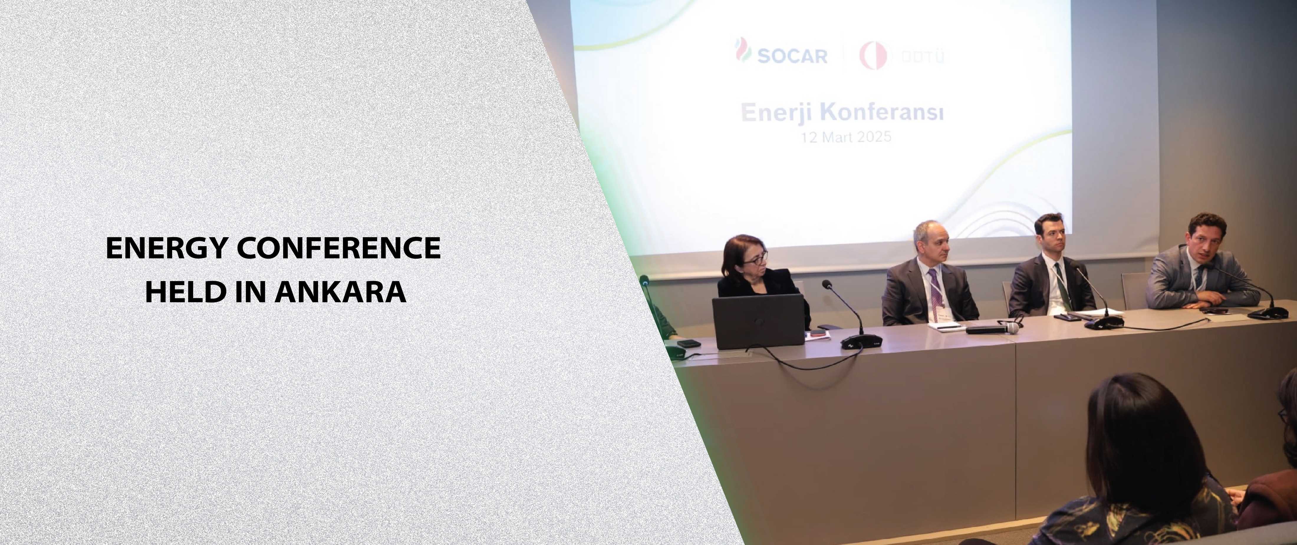 Energy Conference Held in Ankara