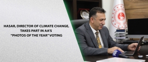 Hasar, Director of Climate Change, Takes Part in AA’s “Photos of the Year” Voting
