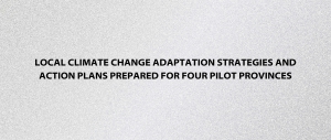 Local Climate Change Adaptation Strategies and Action Plans Prepared for Four Pilot Provinces