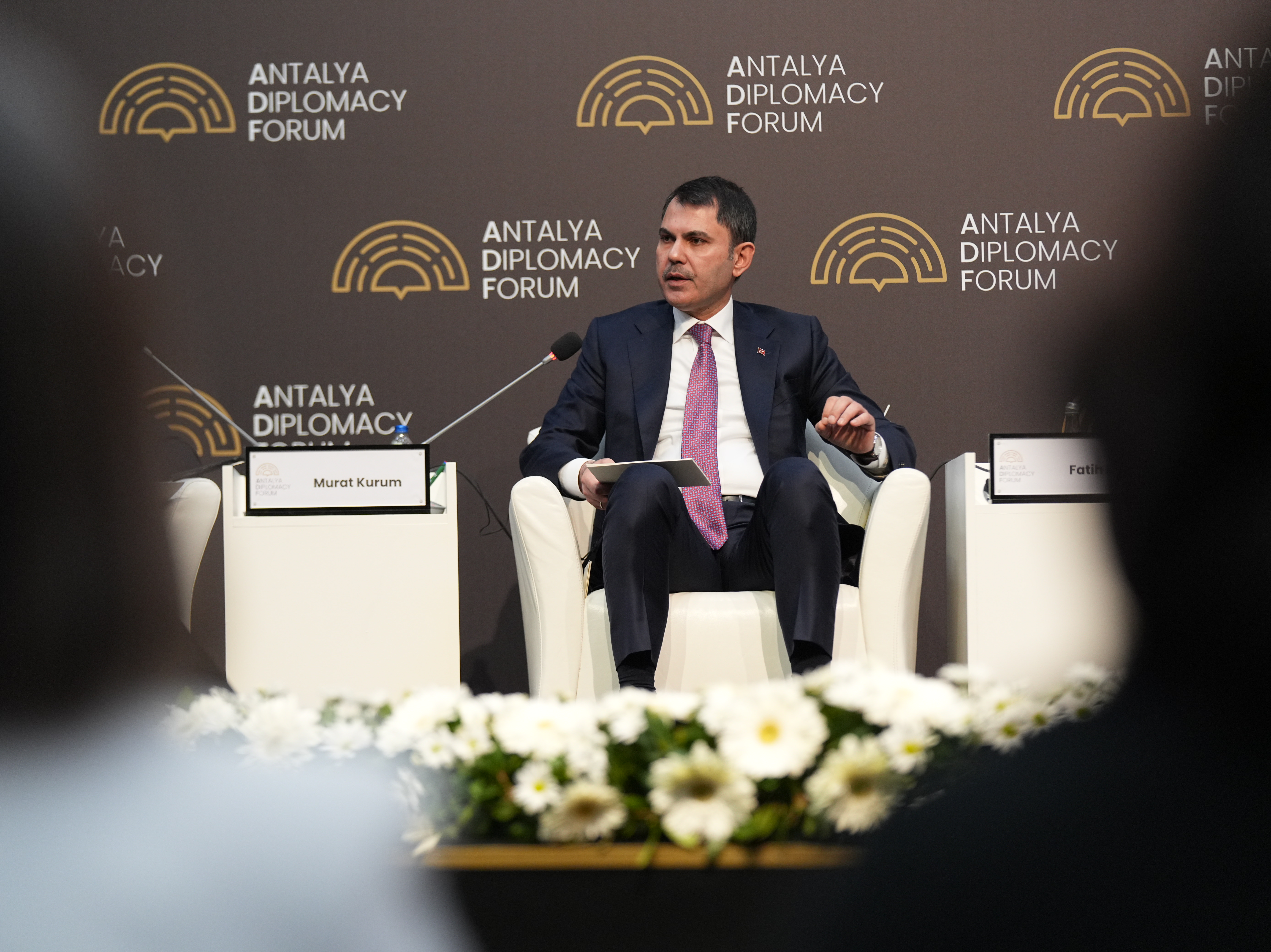 MINISTER KURUM AT THE ANTALYA DIPLOMACY FORUM