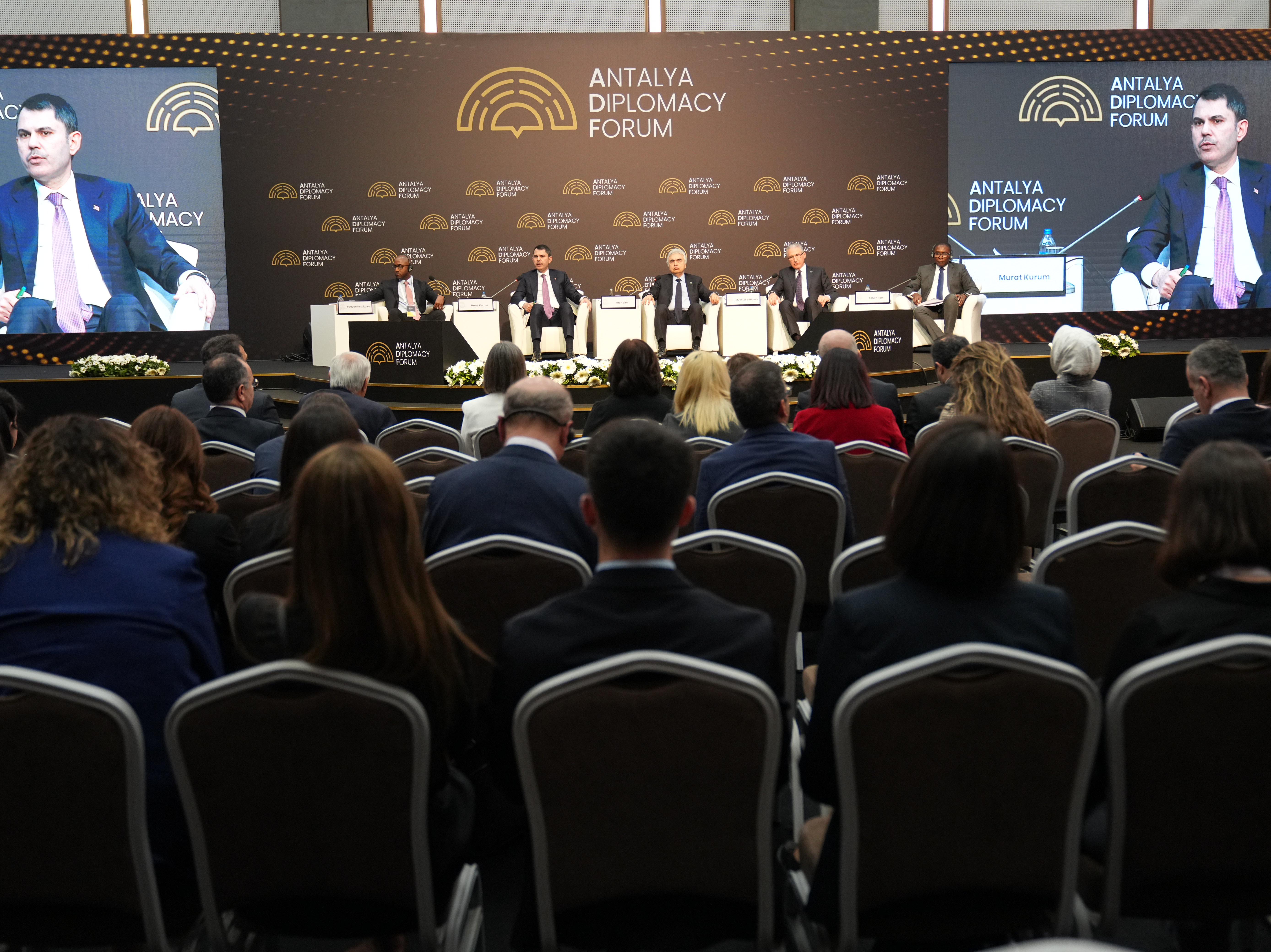 MINISTER KURUM AT THE ANTALYA DIPLOMACY FORUM