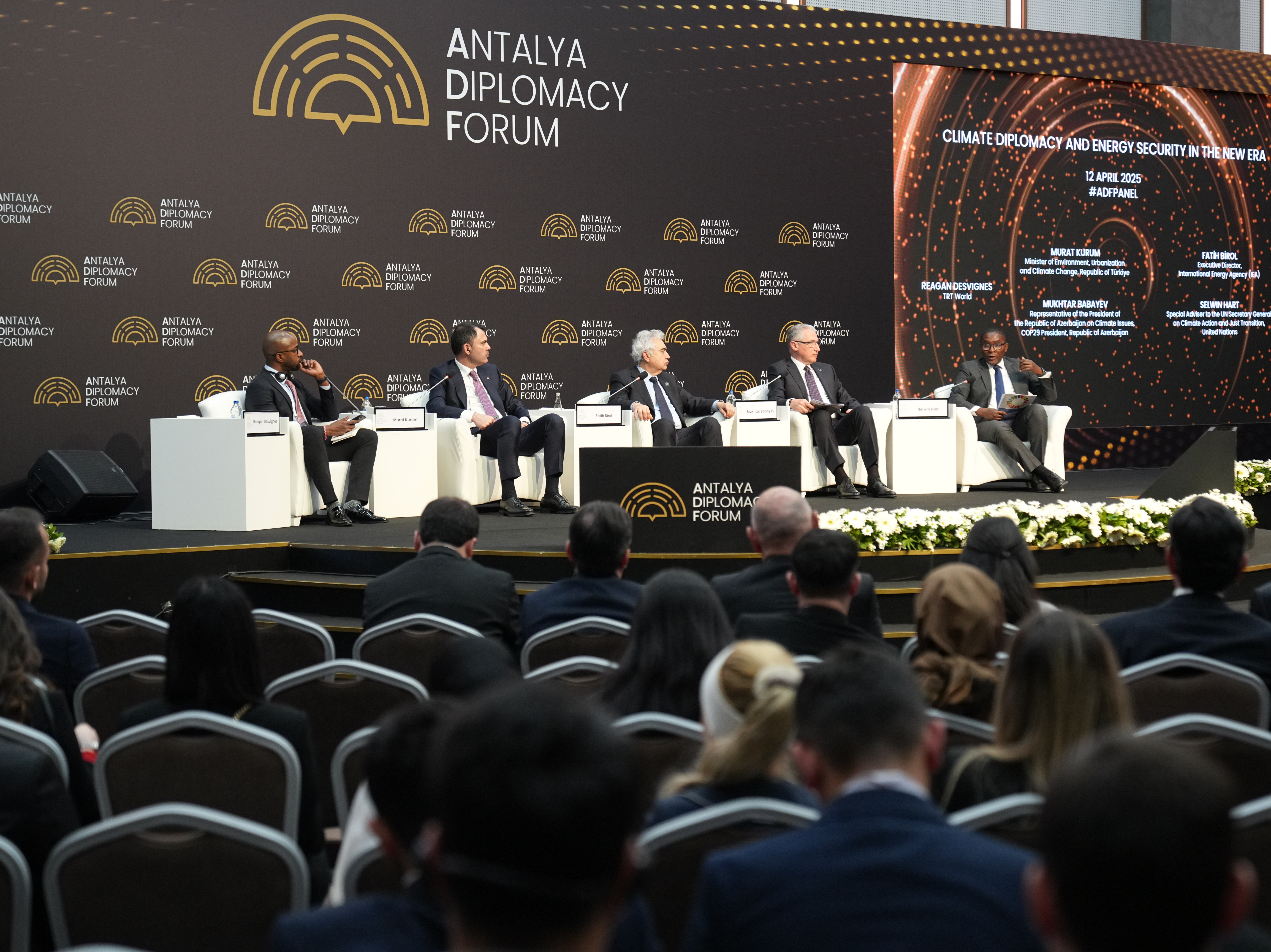 MINISTER KURUM AT THE ANTALYA DIPLOMACY FORUM