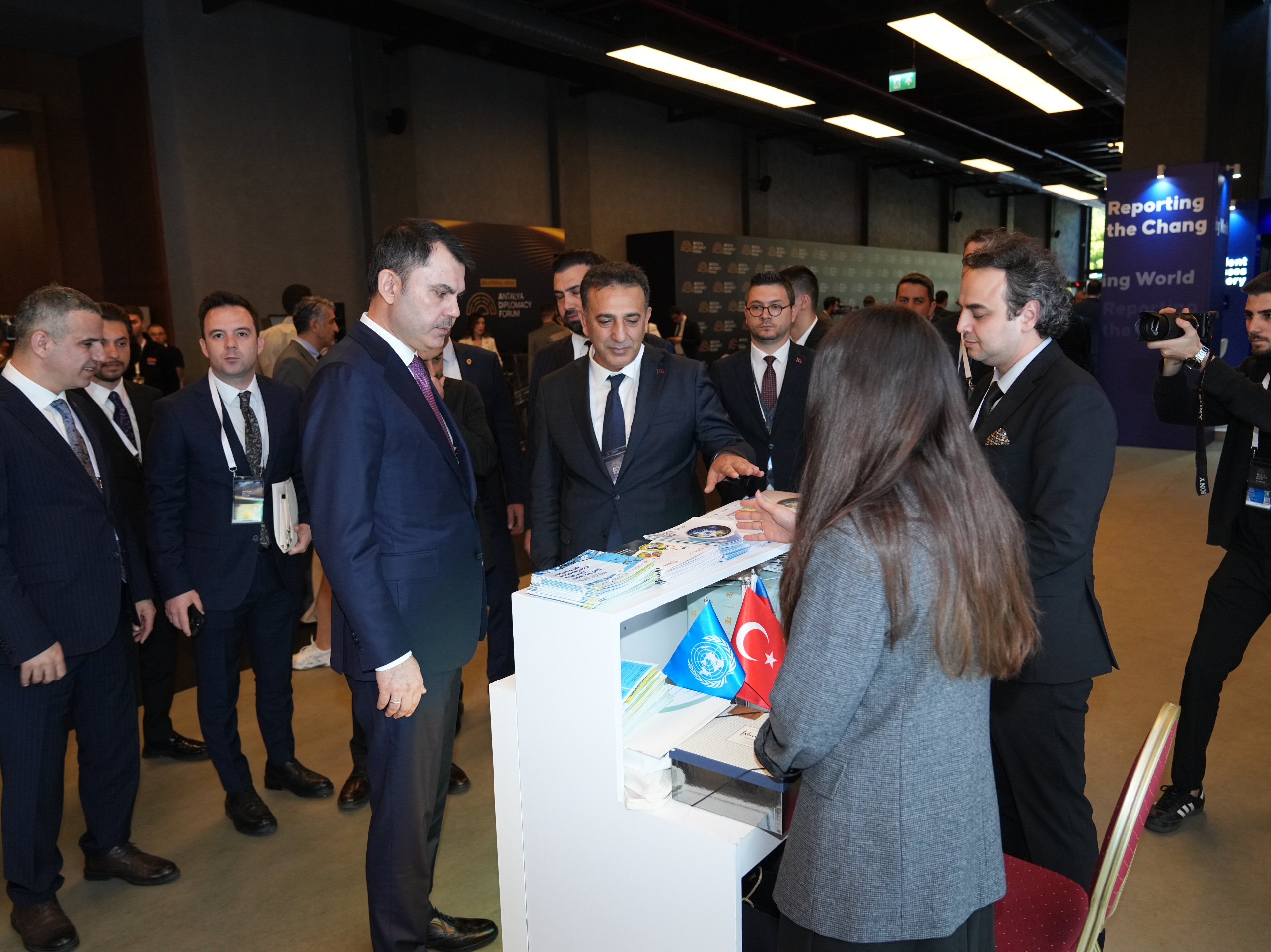 MINISTER KURUM AT THE ANTALYA DIPLOMACY FORUM