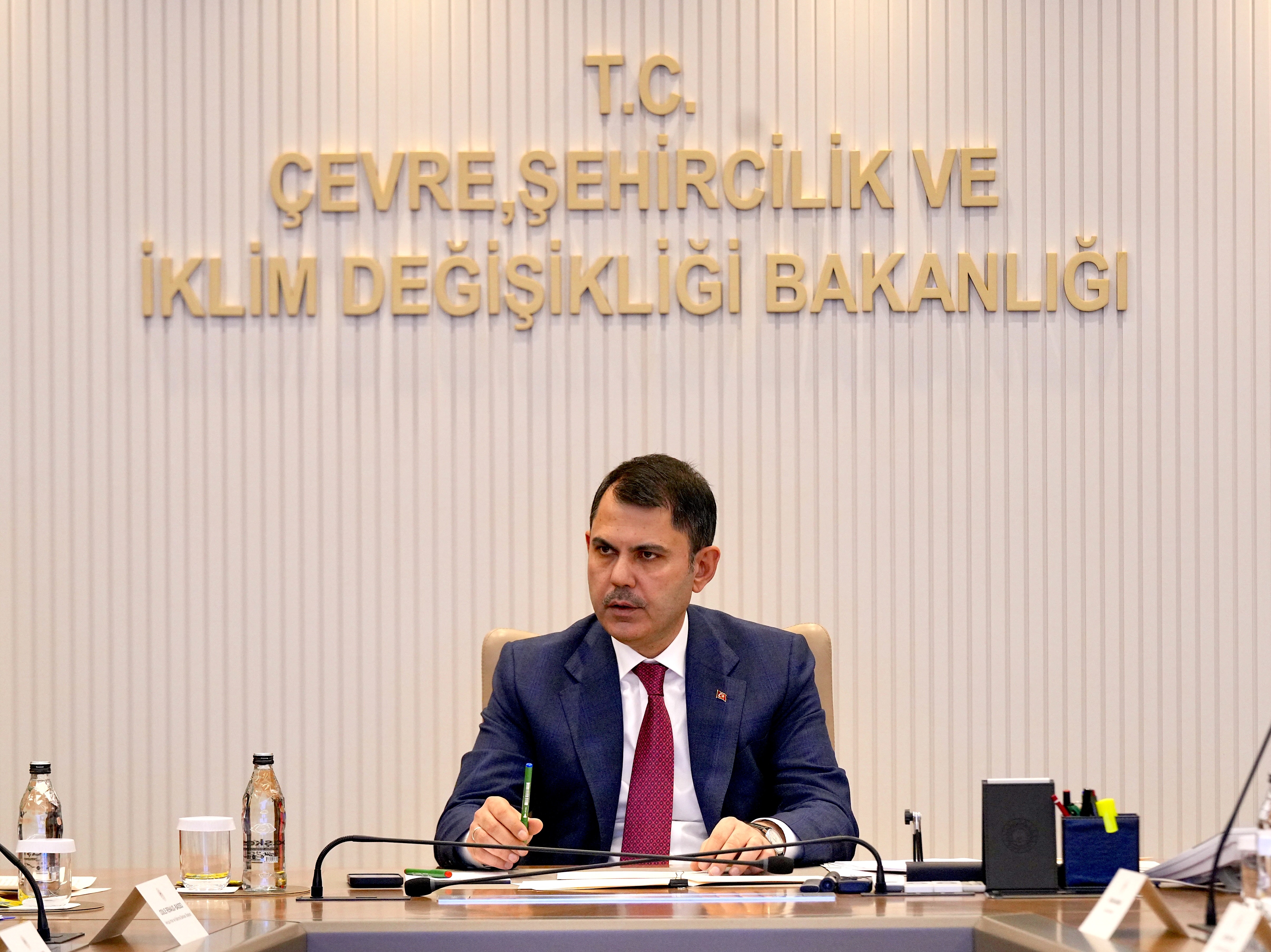 MINISTER KURUM RECEIVES THE PRESIDENT OF THE EUROPEAN BANK FOR RECONSTRUCTION AND DEVELOPMENT