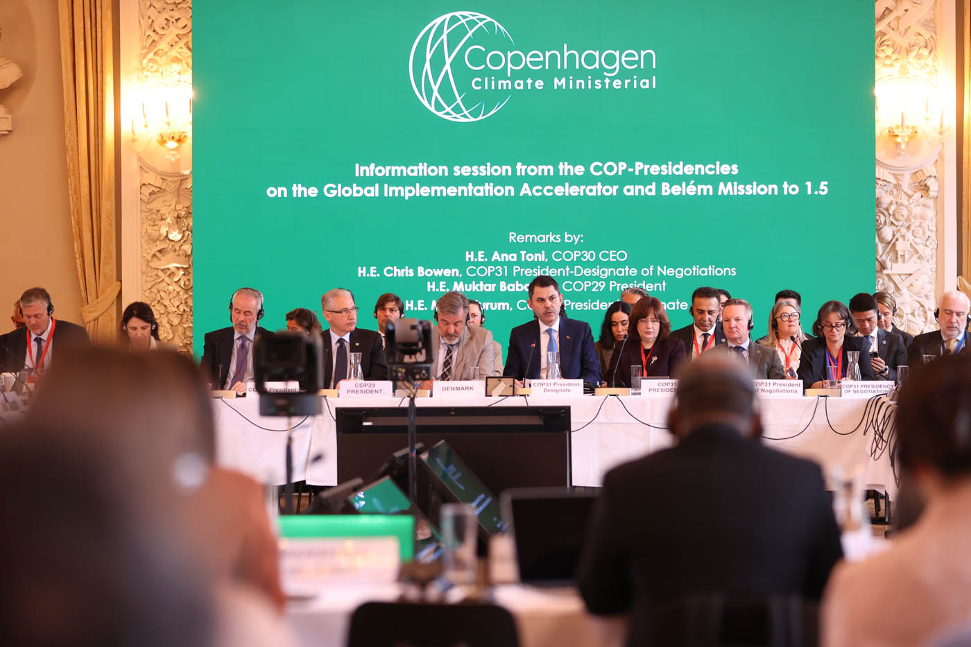 Minister Kurum Attends Copenhagen Climate Ministerial