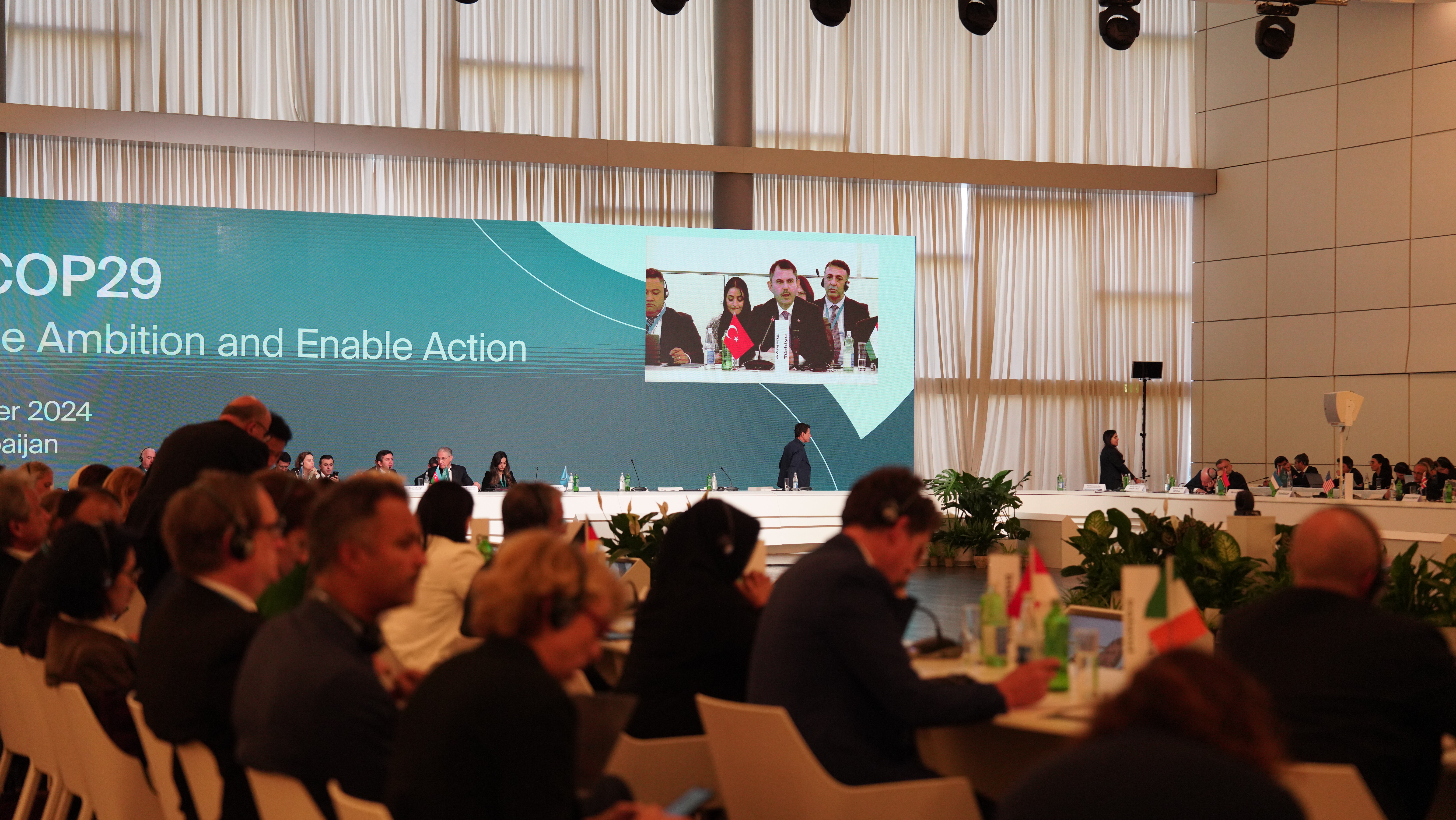 MINISTER MURAT KURUM ATTENDS PRE-COP29 MINISTERIAL SESSION: “ENHANCE AMBITION, ENABLE ACTION”