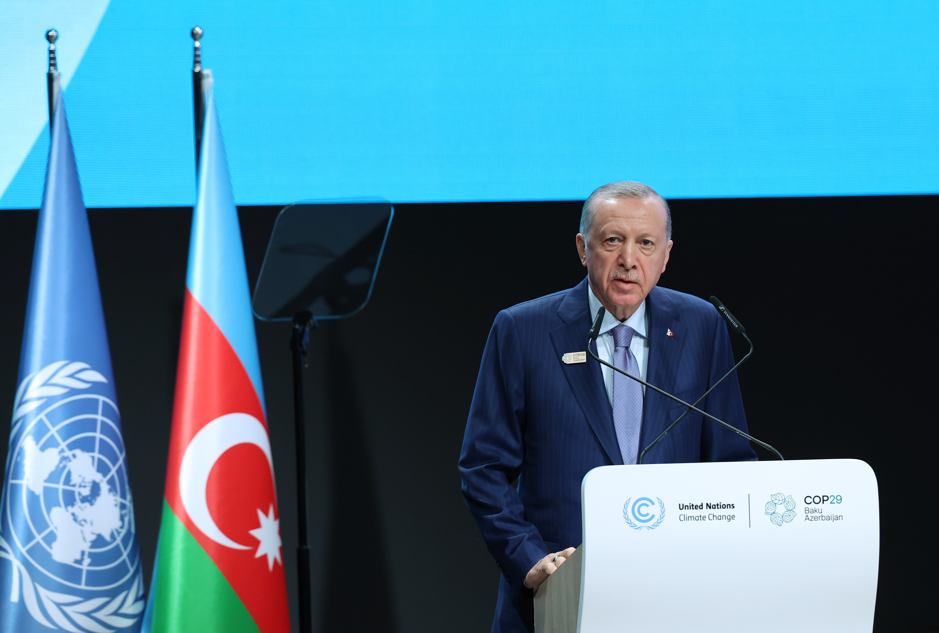 MINISTER MURAT KURUM CONDUCTS DIPLOMATIC ENGAGEMENTS AT COP29 IN BAKU