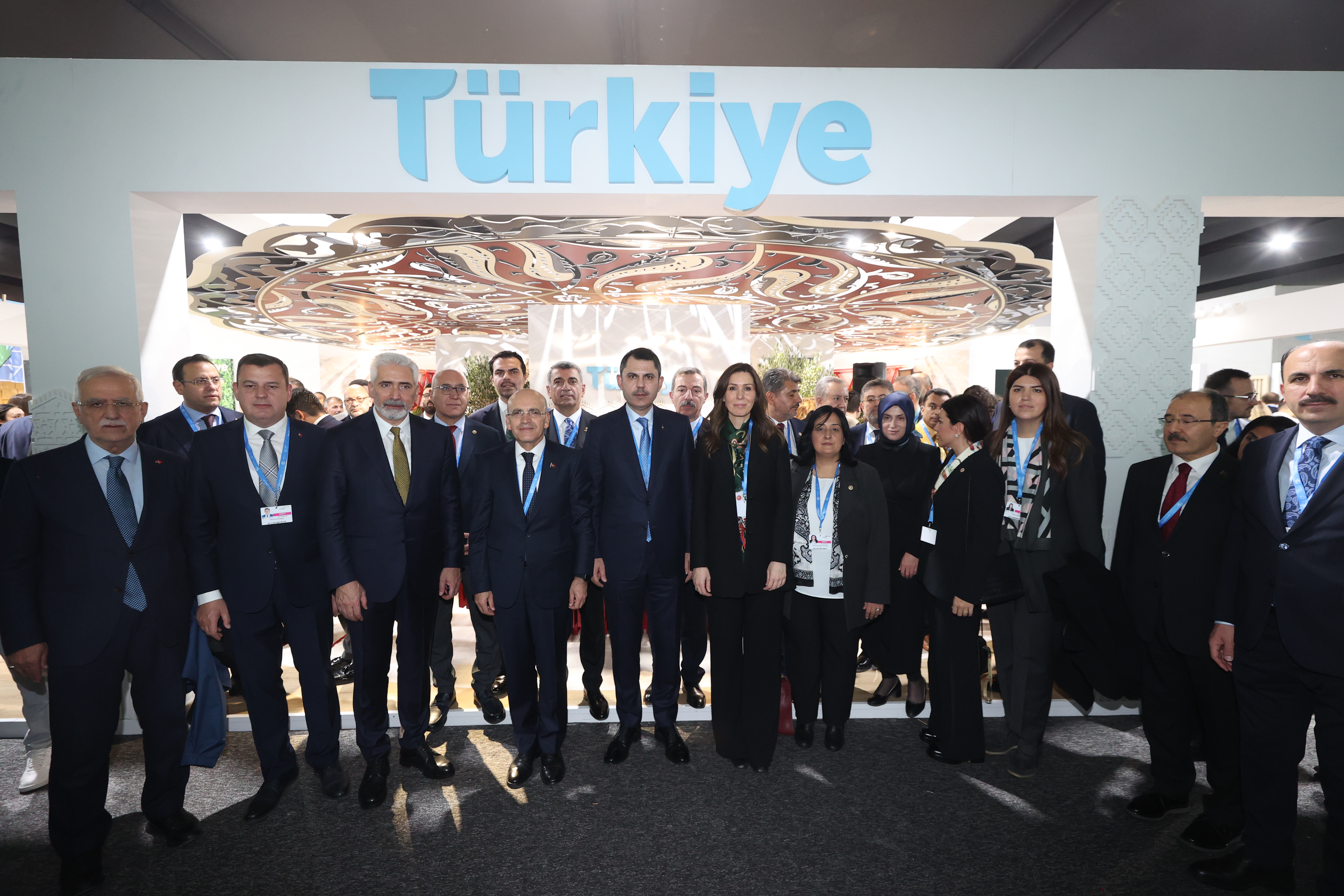 MINISTER MURAT KURUM INAUGURATES THE TÜRKİYE PAVILION AT COP29