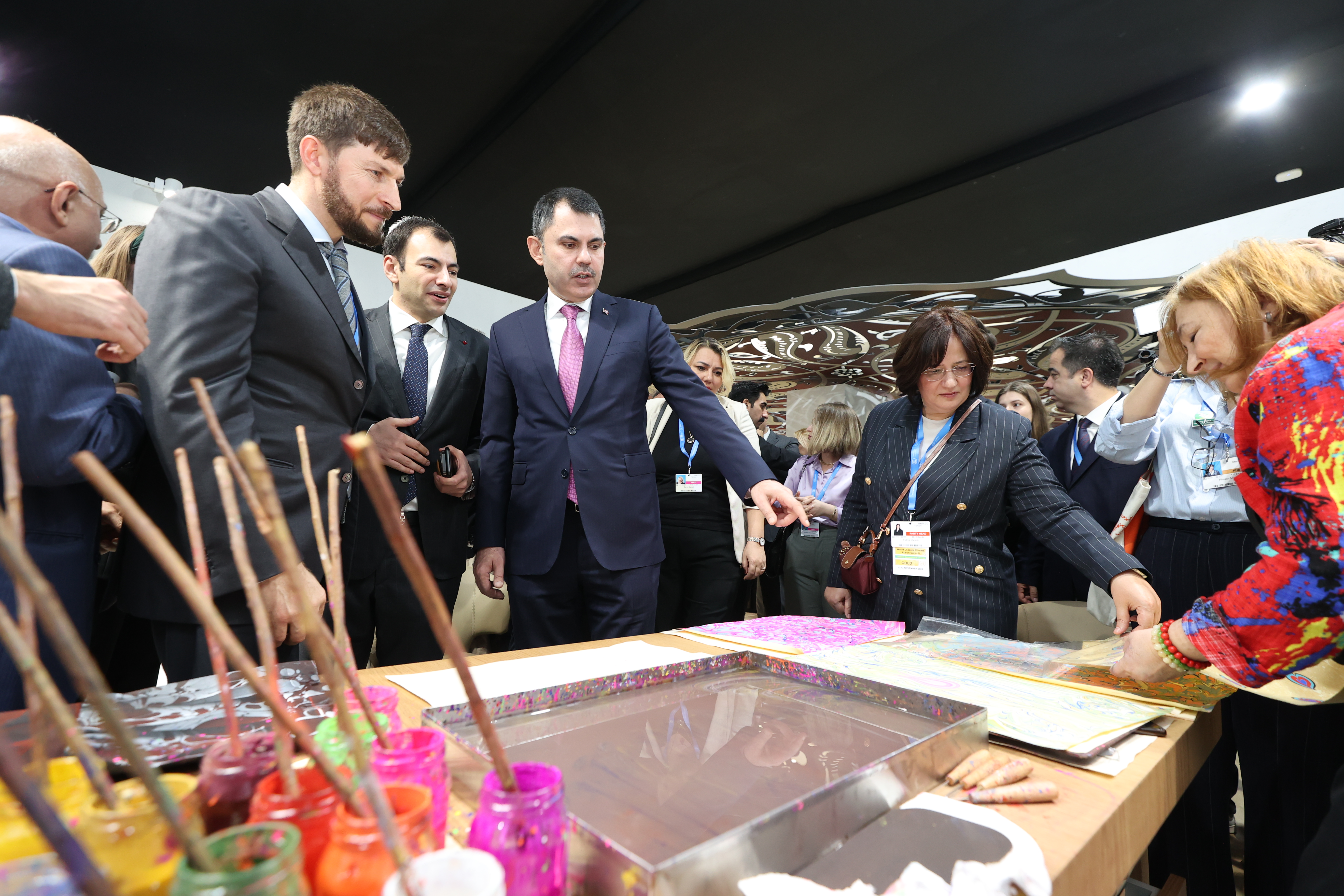 MINISTER MURAT KURUM CONDUCTS BILATERAL MEETINGS AT COP29