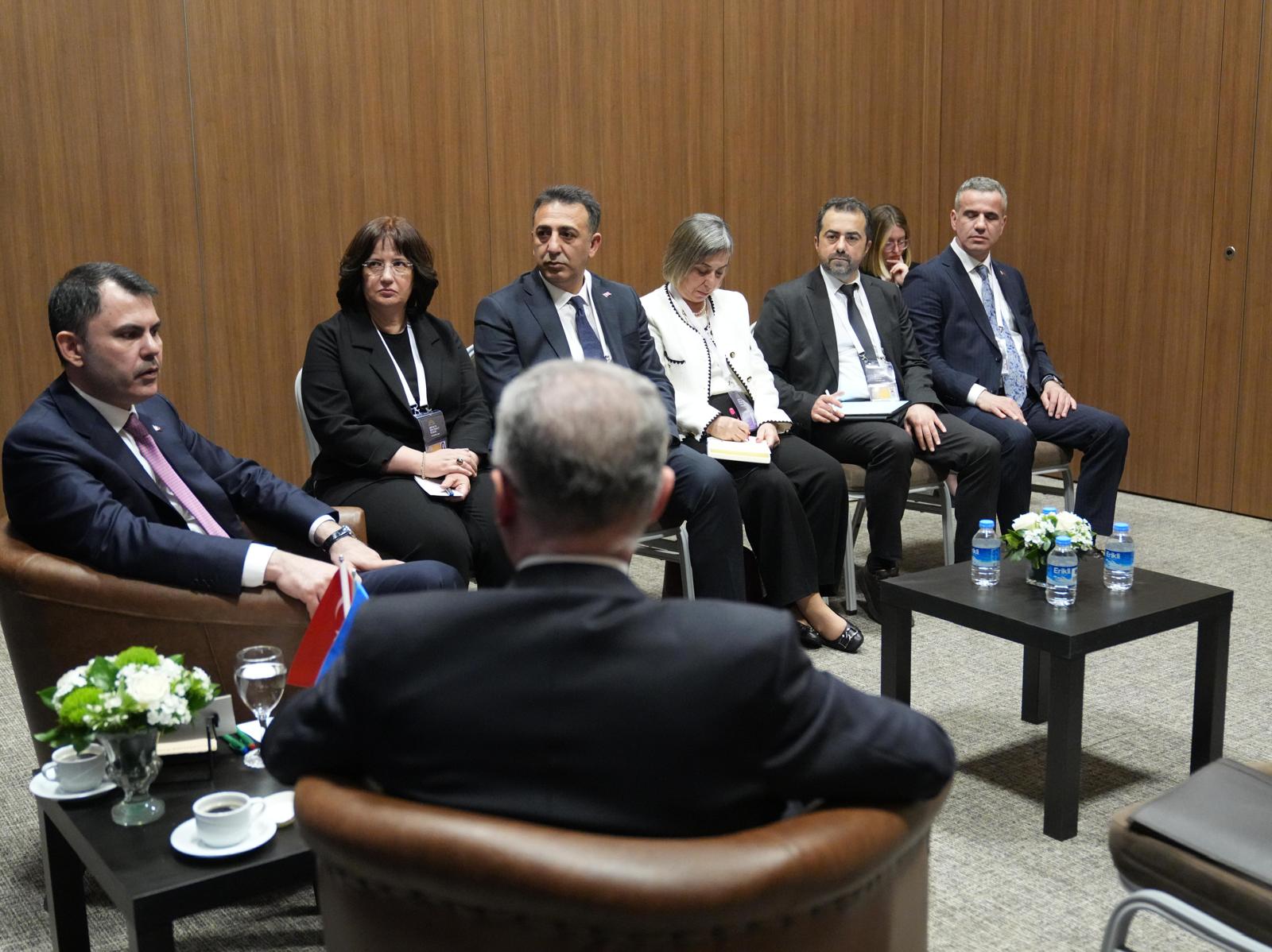 Minister of Environment, Urbanization, and Climate Change Kurum attends the Antalya Diplomacy Forum