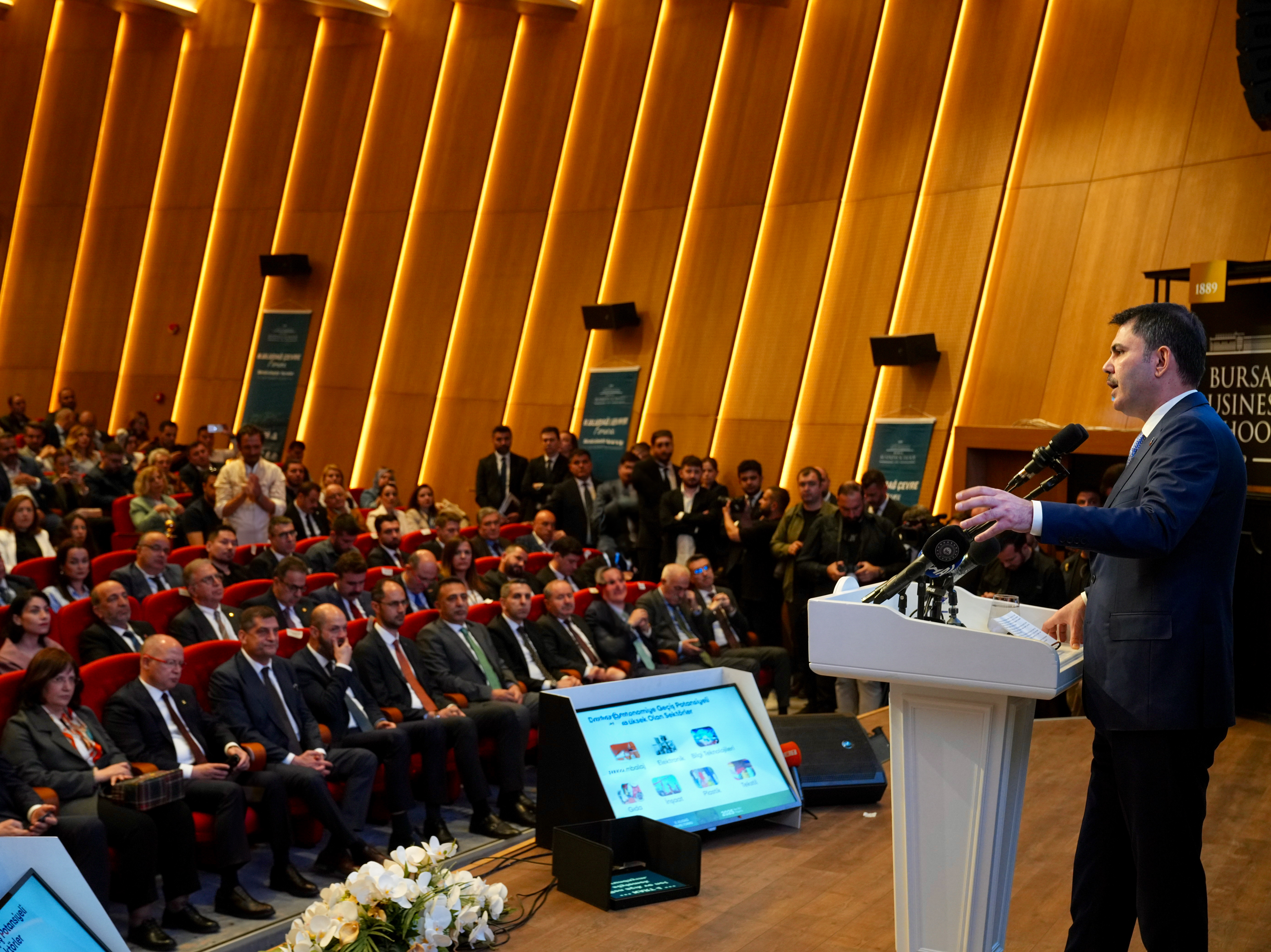 Minister of Environment, Urbanization, and Climate Change Murat Kurum Attends The II. Uludağ Environmental Forum