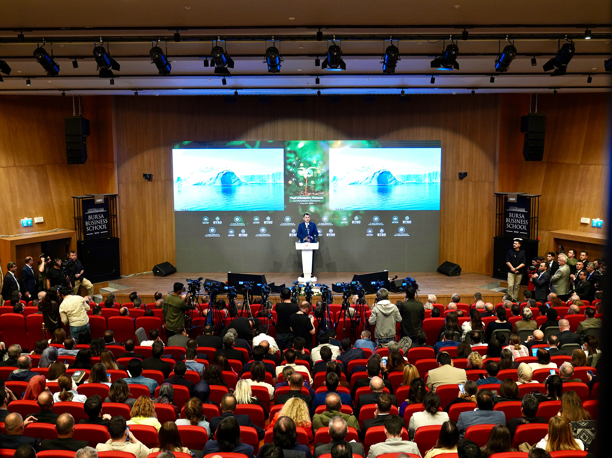 Minister of Environment, Urbanization, and Climate Change Murat Kurum Attends The II. Uludağ Environmental Forum