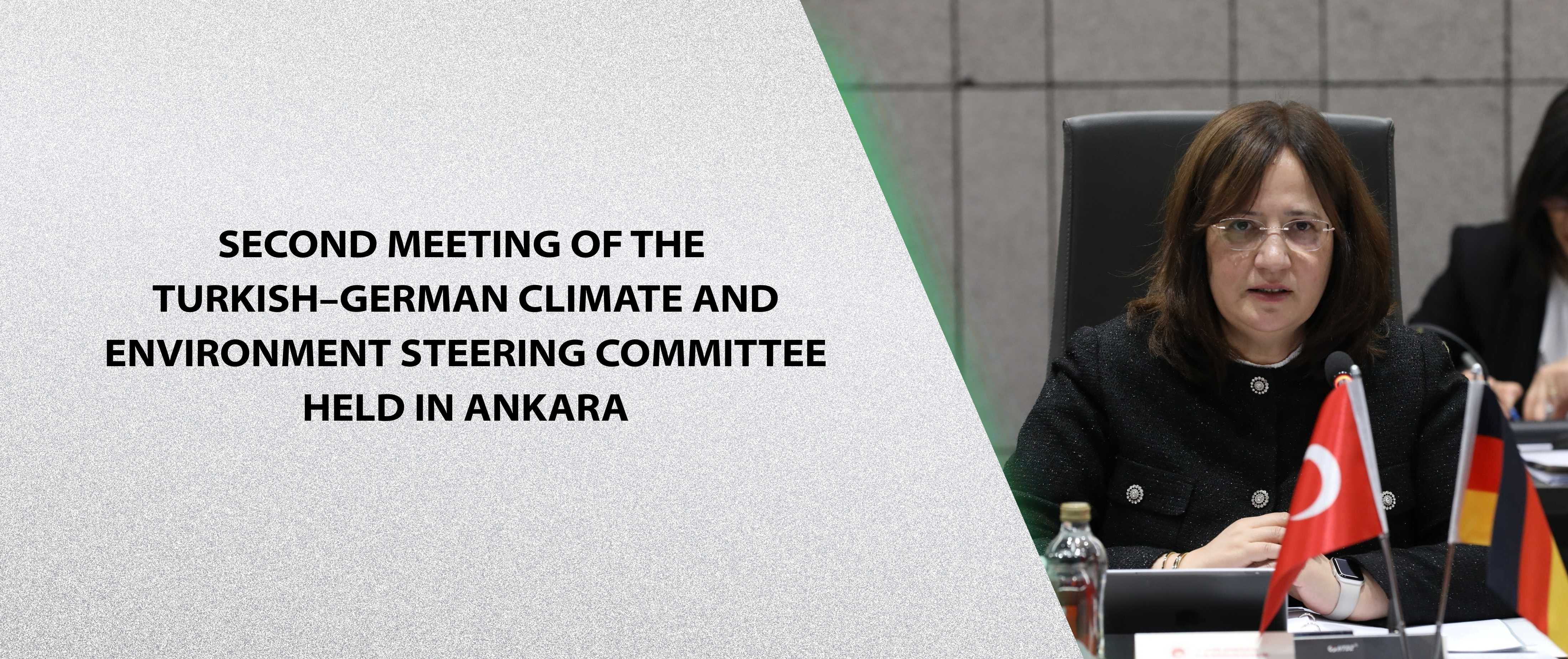 Second Meeting of the Turkish–German Climate and Environment Steering Committee Held in Ankara