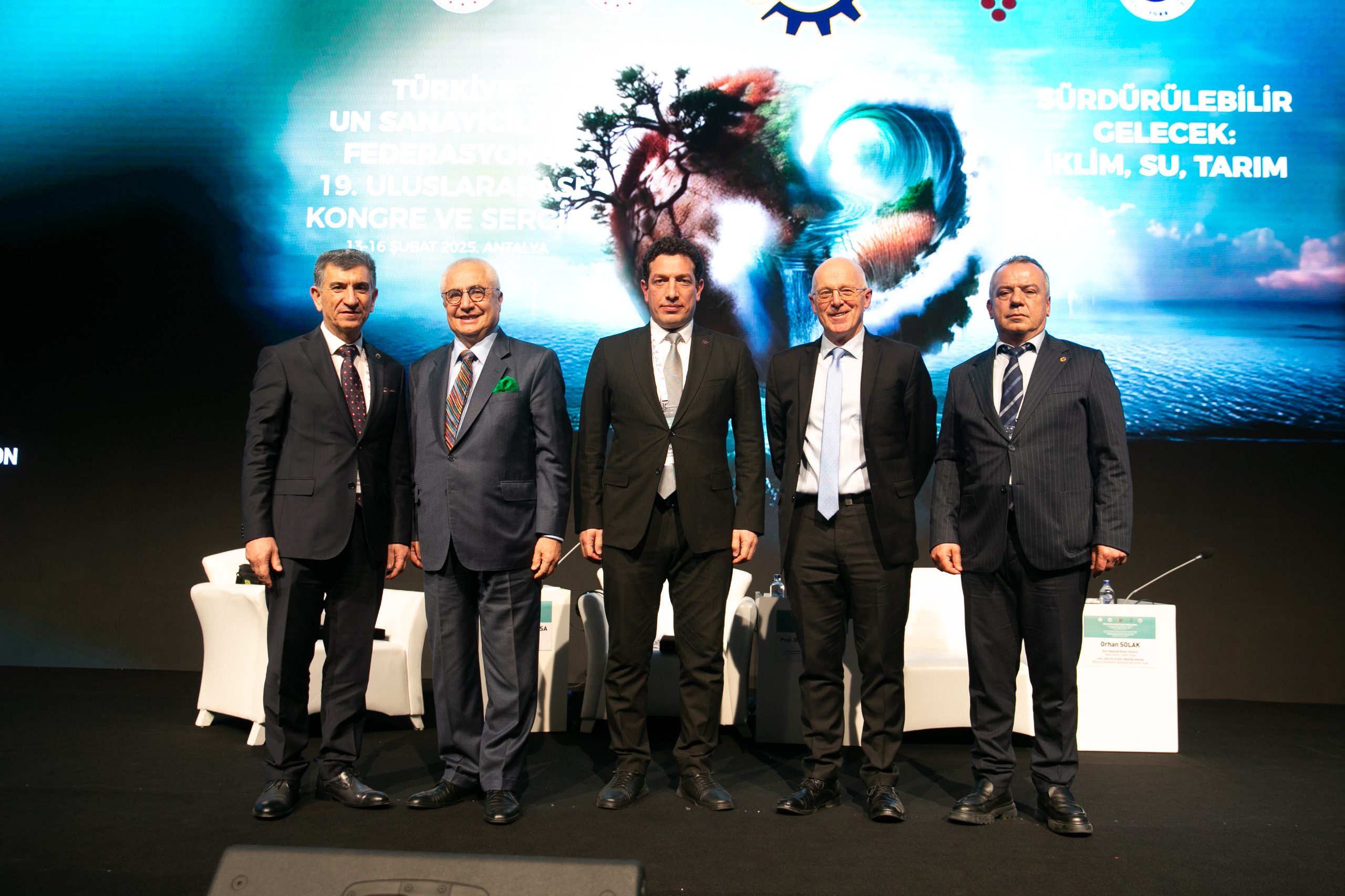 “Sustainable Future: Climate, Water and Agriculture” Congress Held in Antalya