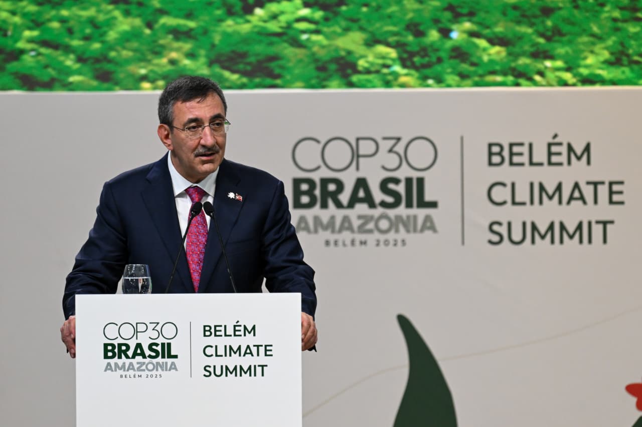 Vice President Yılmaz Addresses the COP30 Leaders’ Summit